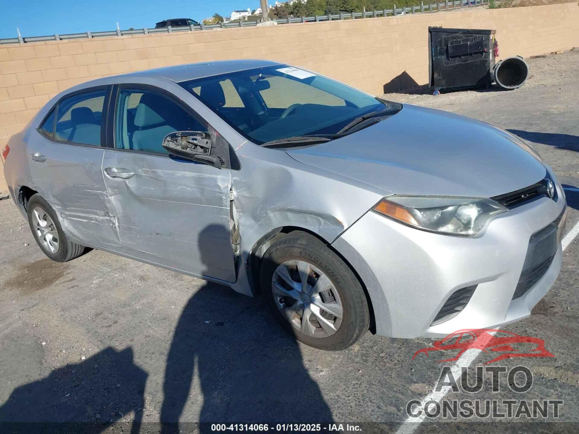 TOYOTA COROLLA 2015 - 5YFBURHE9FP342286