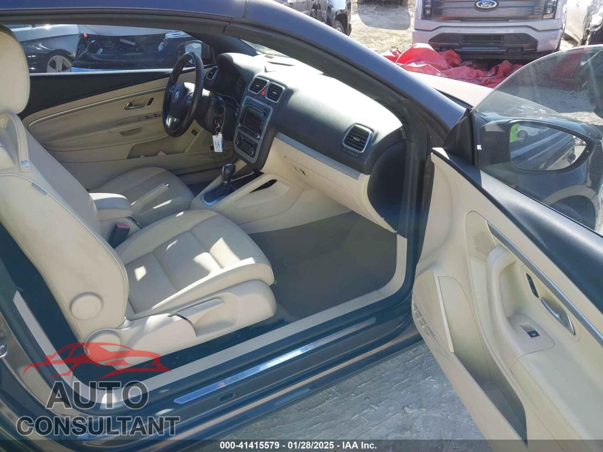 VOLKSWAGEN EOS 2012 - WVWBW7AH7CV022430