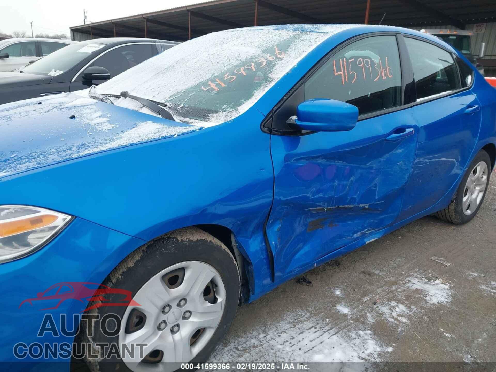 DODGE DART 2016 - 1C3CDFAA6GD680408