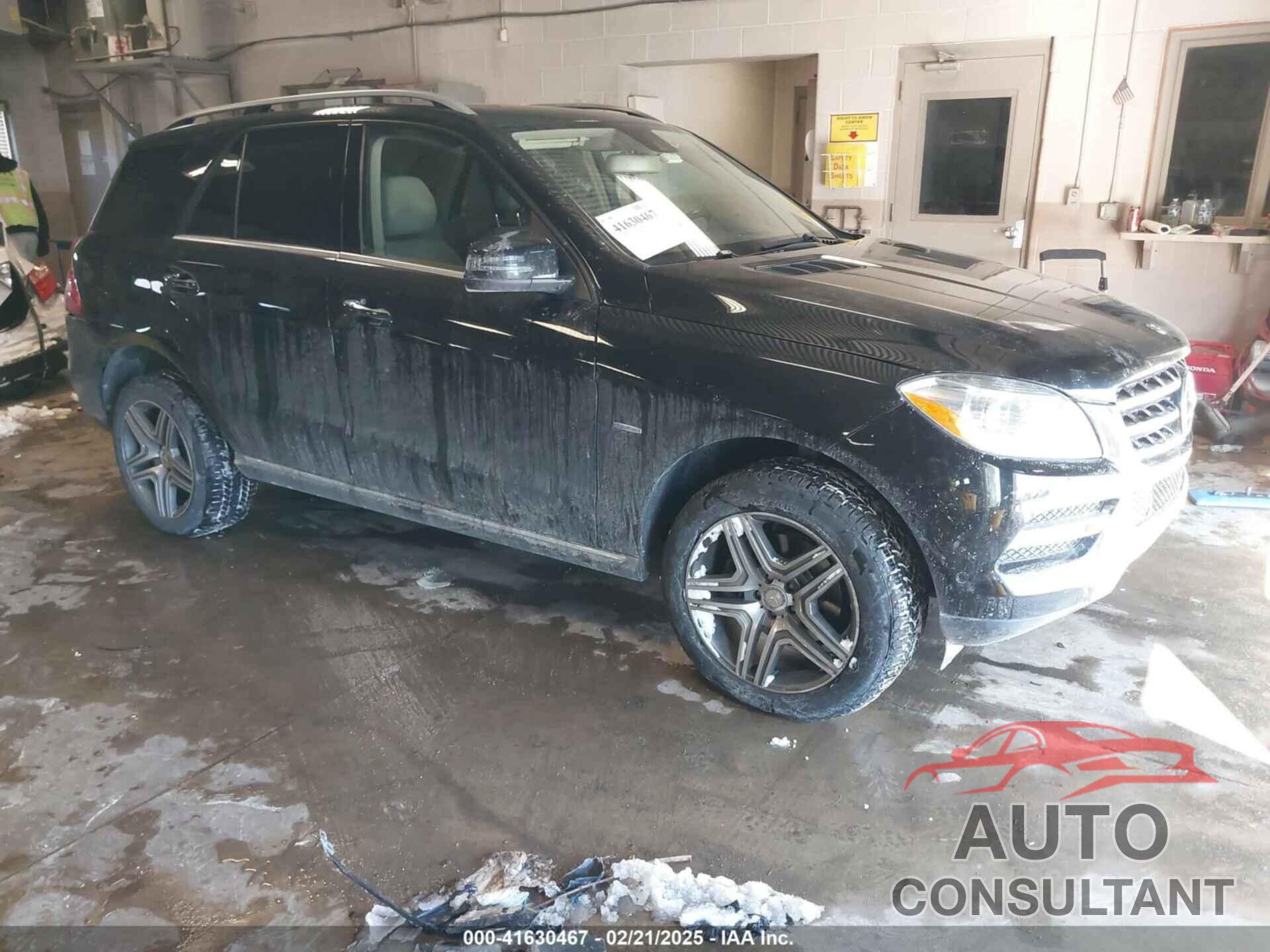 MERCEDES-BENZ ML 350 BLUETEC 2012 - 4JGDA2EB4CA037776