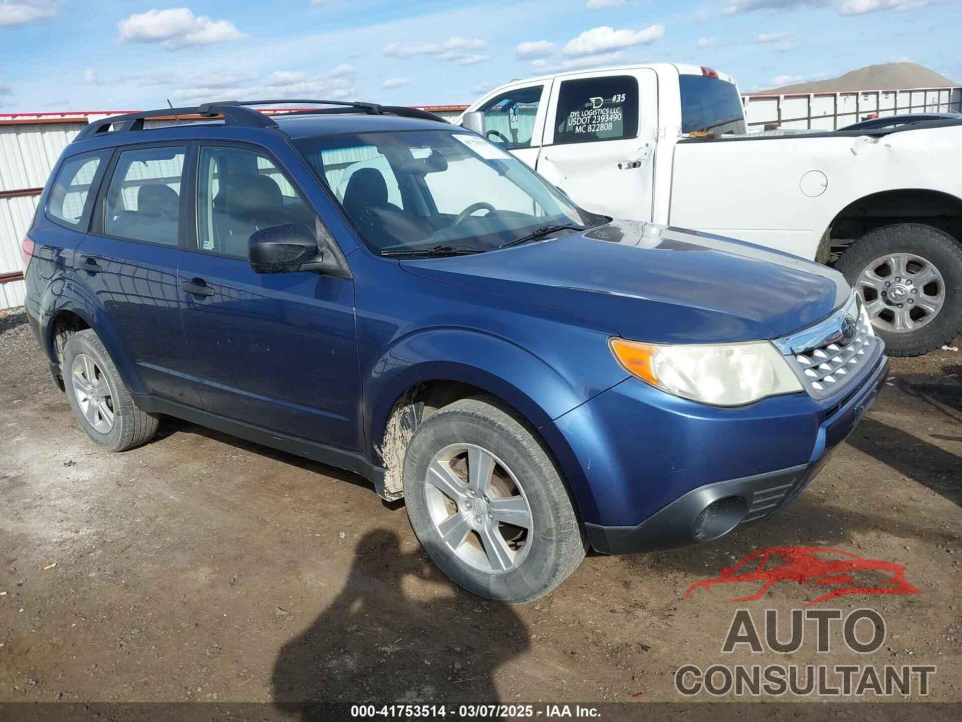 SUBARU FORESTER 2012 - JF2SHABC9CH467973