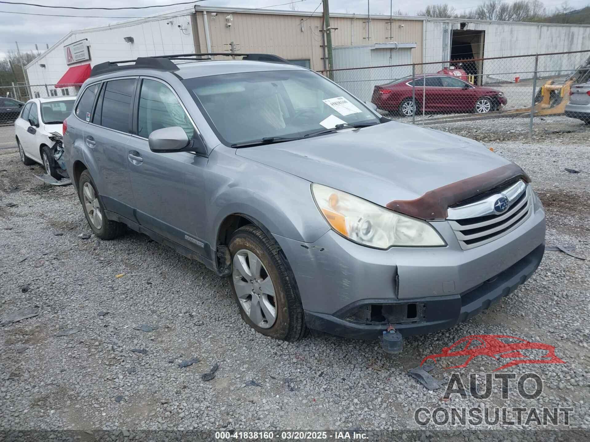 SUBARU OUTBACK 2011 - 4S4BRBCC8B3448144