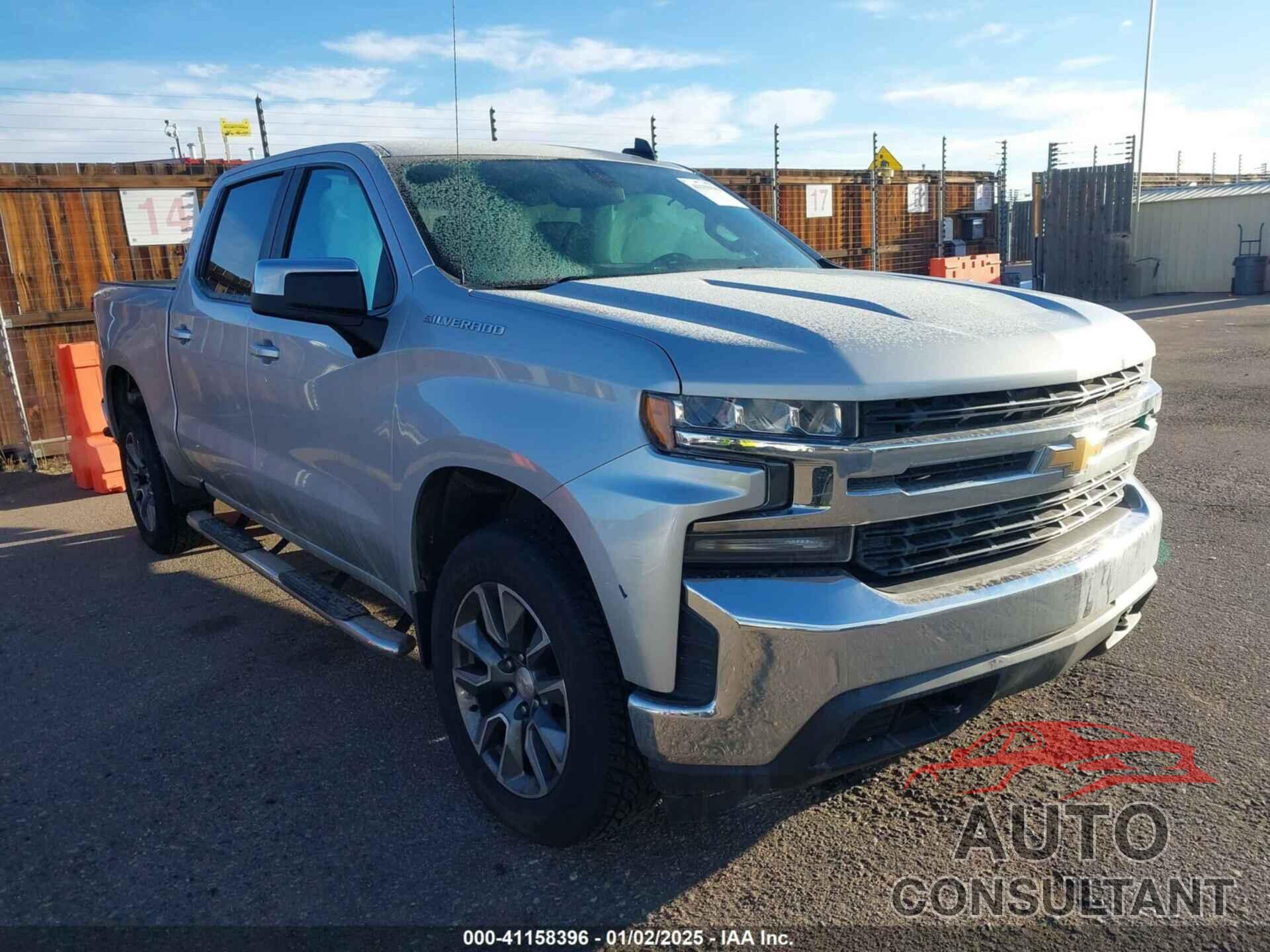 CHEVROLET SILVERADO 1500 2020 - 1GCUYDED7LZ156176