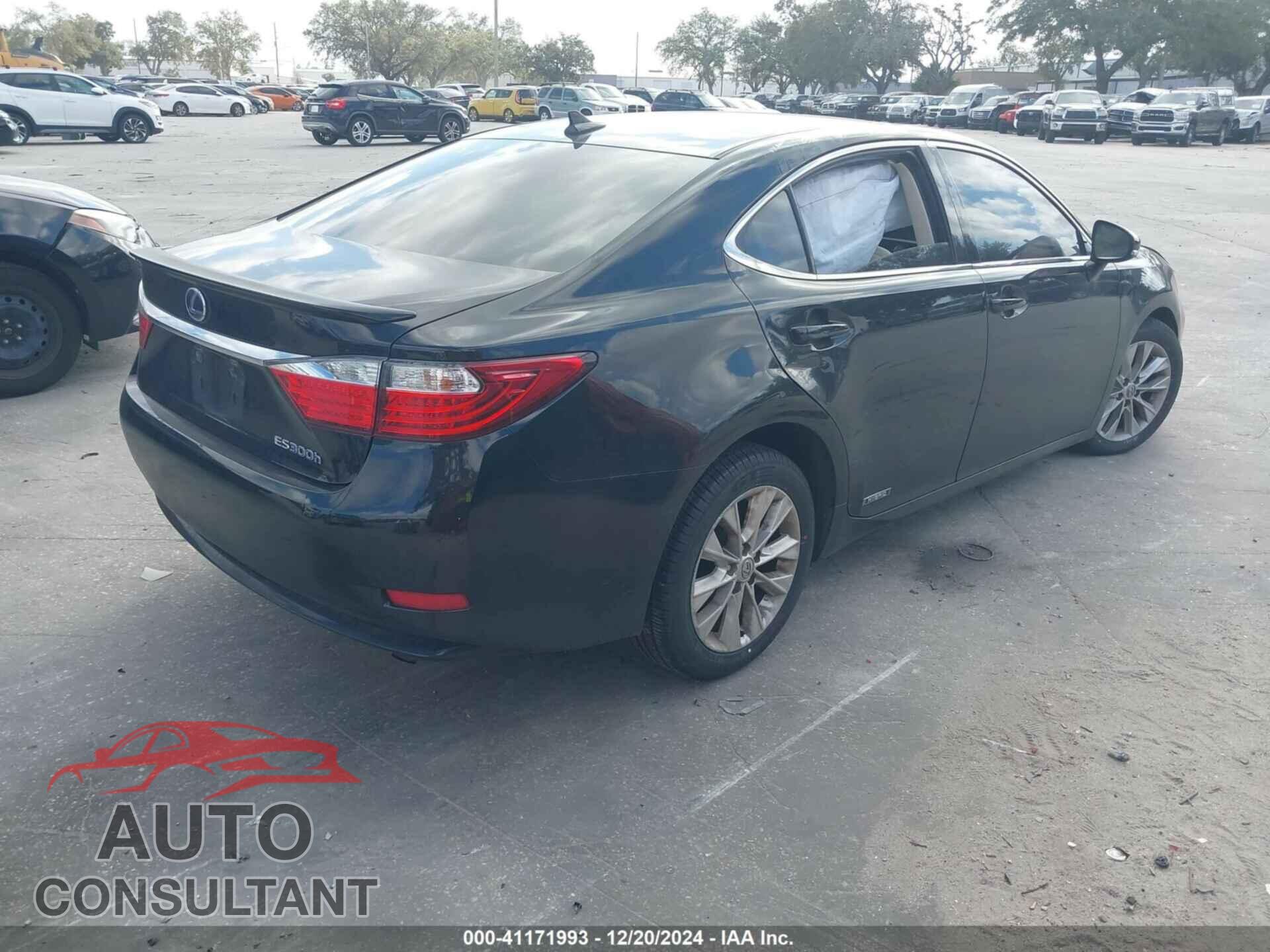 LEXUS ES 300H 2014 - JTHBW1GG4E2055710