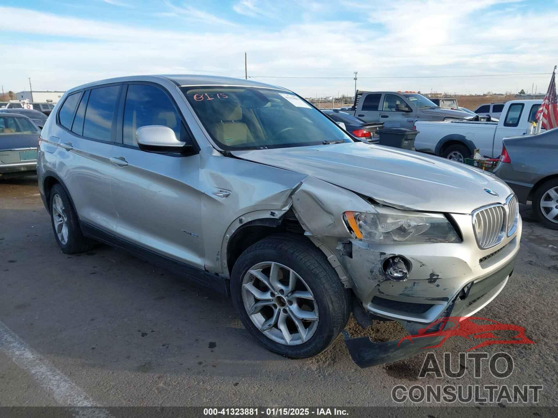BMW X3 2013 - 5UXWX9C53D0A31591