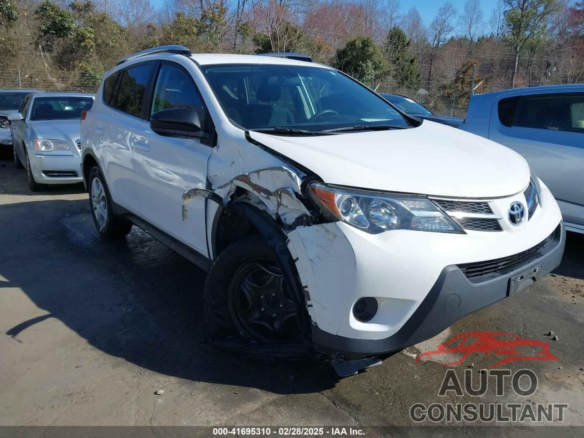 TOYOTA RAV4 2015 - 2T3BFREV8FW305542