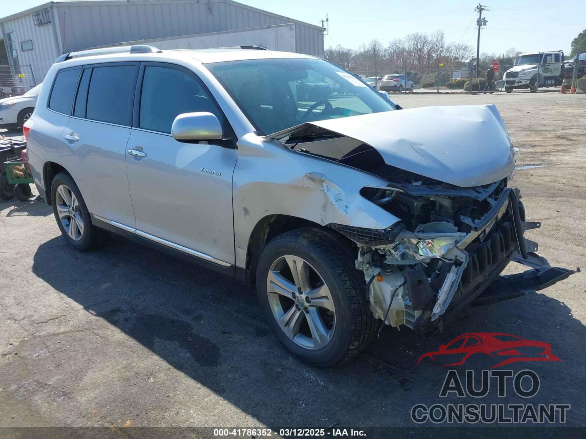 TOYOTA HIGHLANDER 2011 - 5TDDK3EH9BS061410