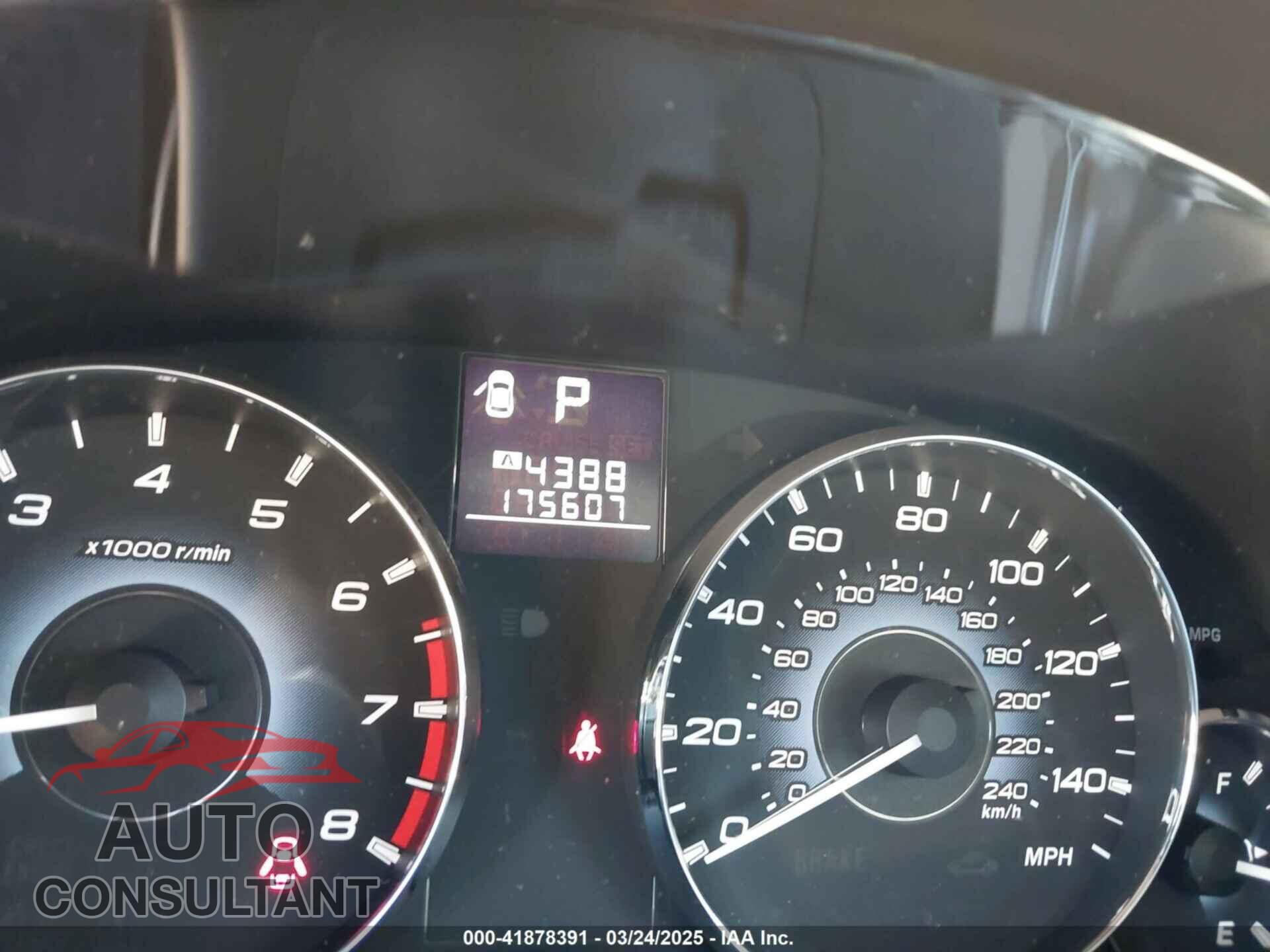 SUBARU OUTBACK 2010 - 4S4BRCKC8A3342119