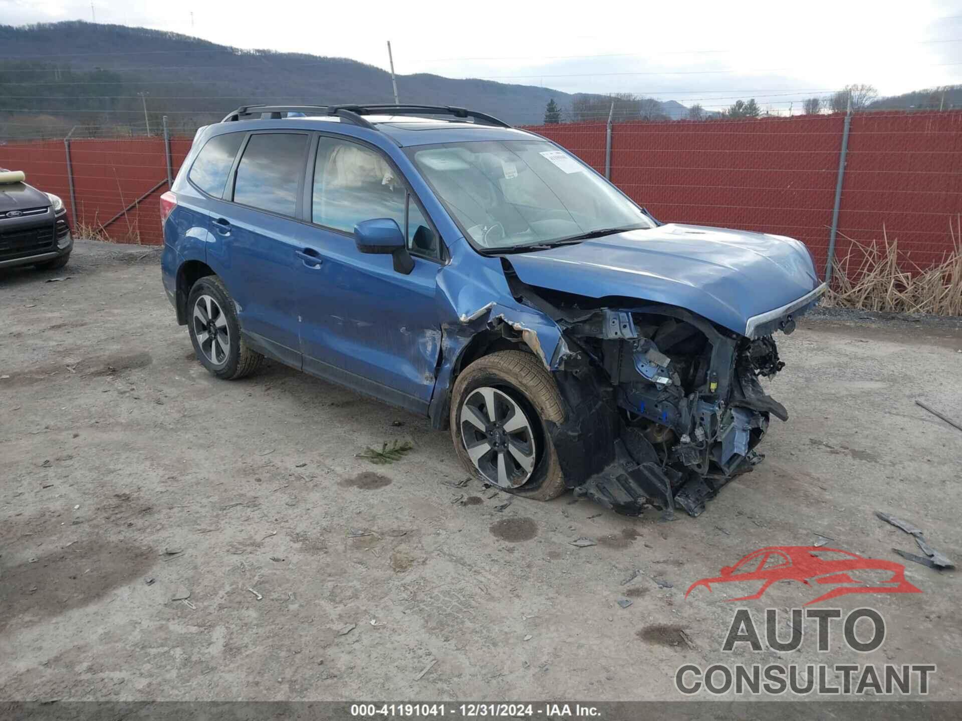 SUBARU FORESTER 2018 - JF2SJAGC9JH578730