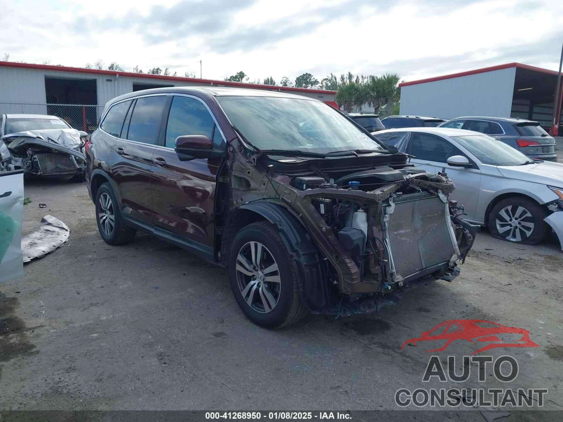 HONDA PILOT 2017 - 5FNYF5H85HB017723