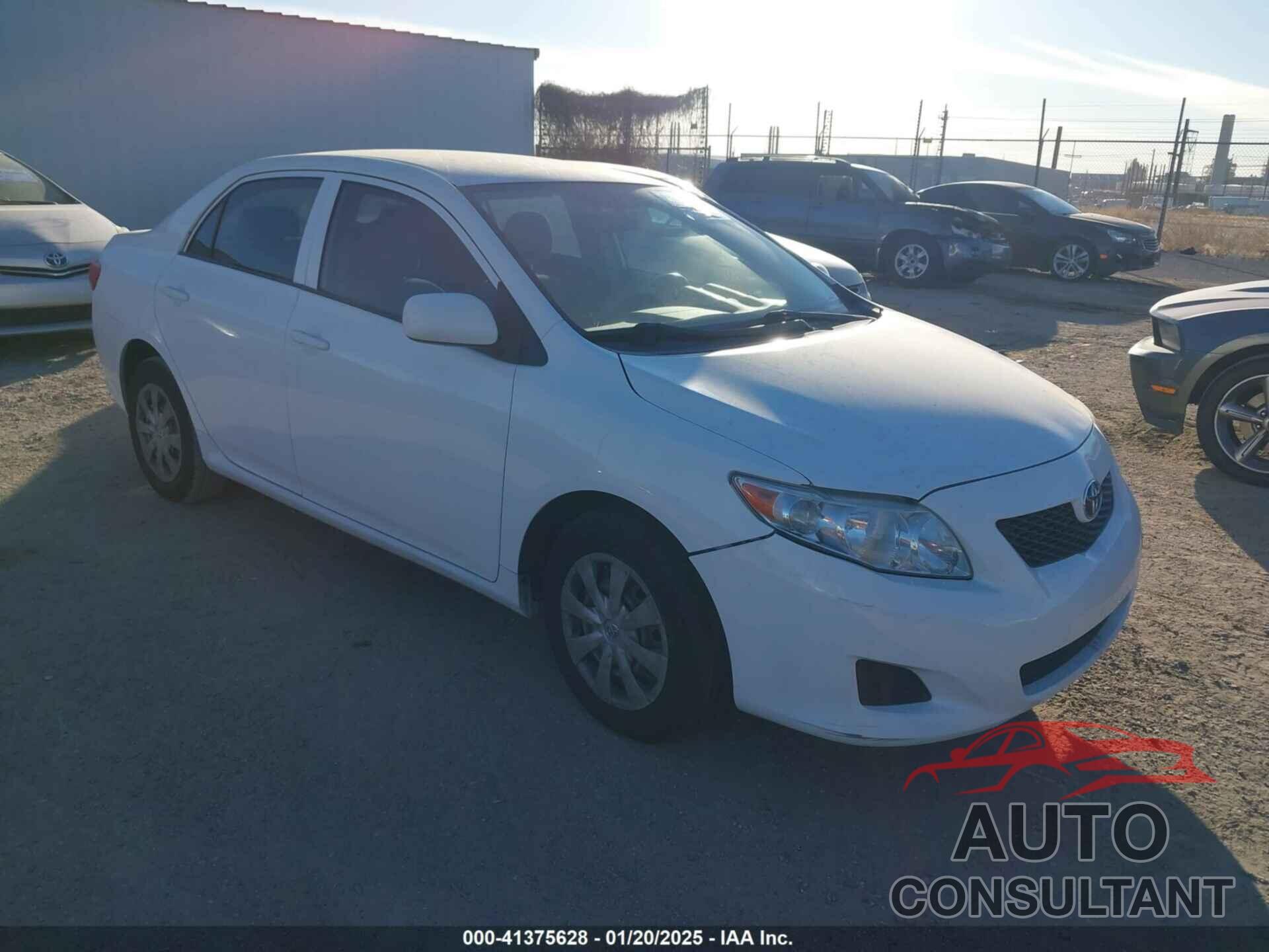 TOYOTA COROLLA 2009 - JTDBL40E99J009225