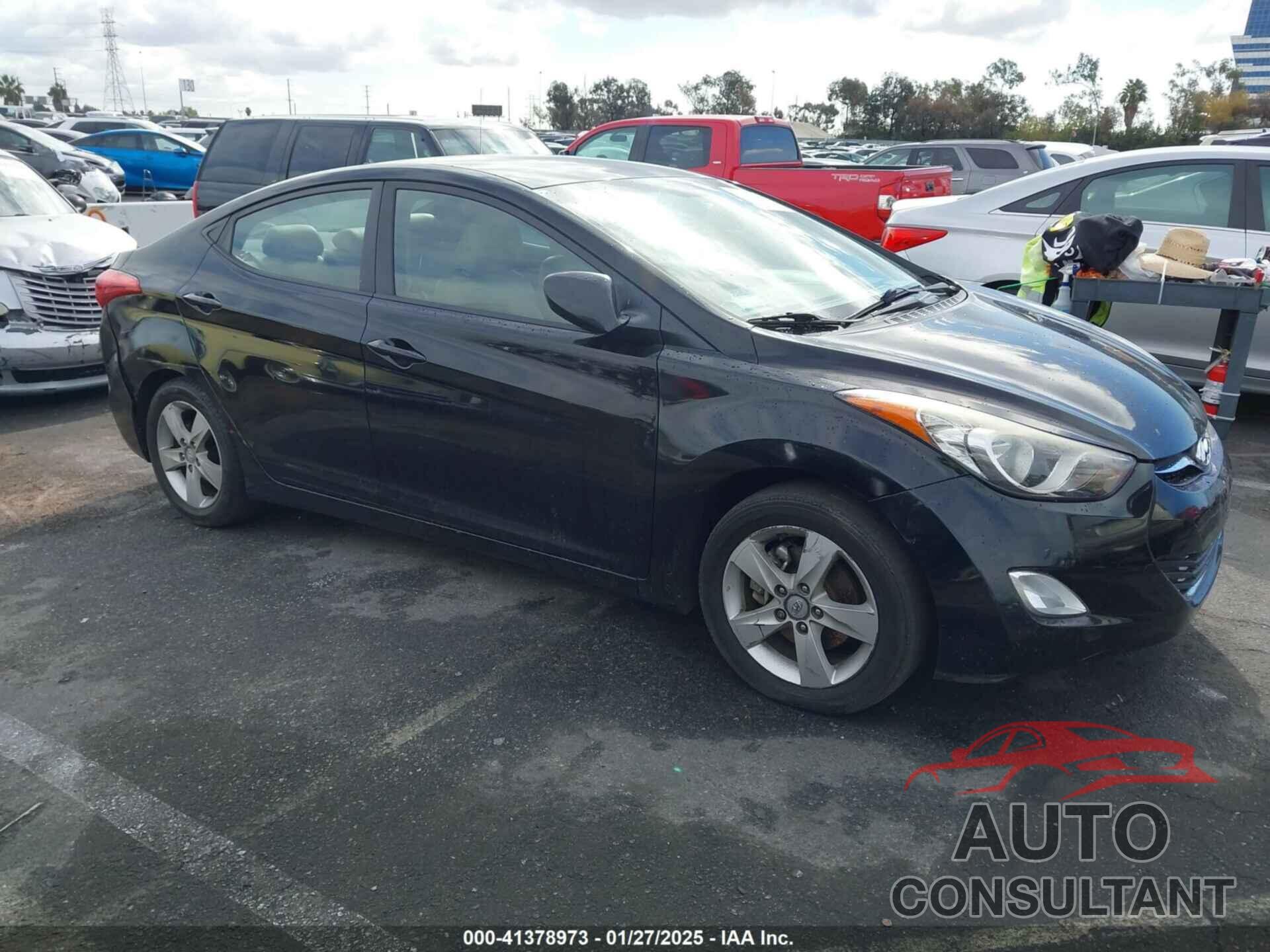 HYUNDAI ELANTRA 2012 - KMHDH4AE7CU391913