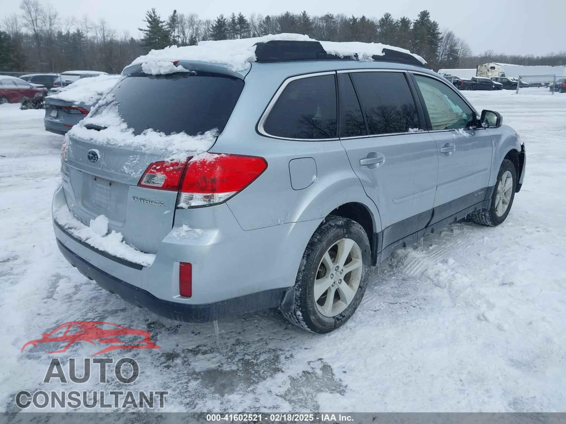 SUBARU OUTBACK 2013 - 4S4BRBLC3D3267178