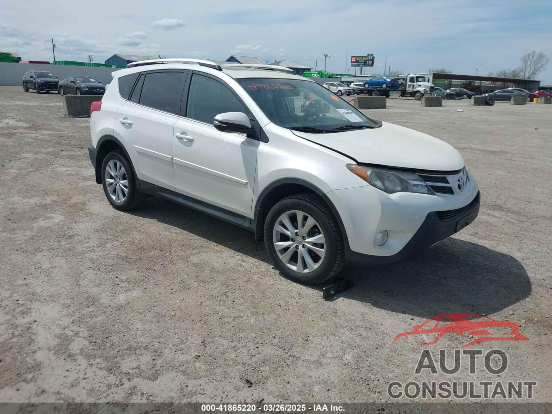 TOYOTA RAV4 2014 - 2T3DFREV1EW186952