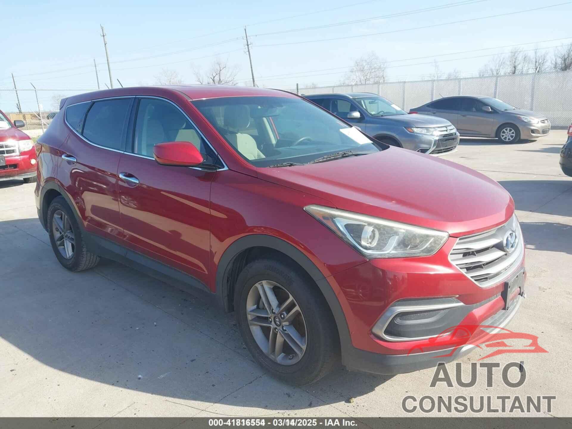 HYUNDAI SANTA FE SPORT 2018 - 5XYZT3LB2JG527398
