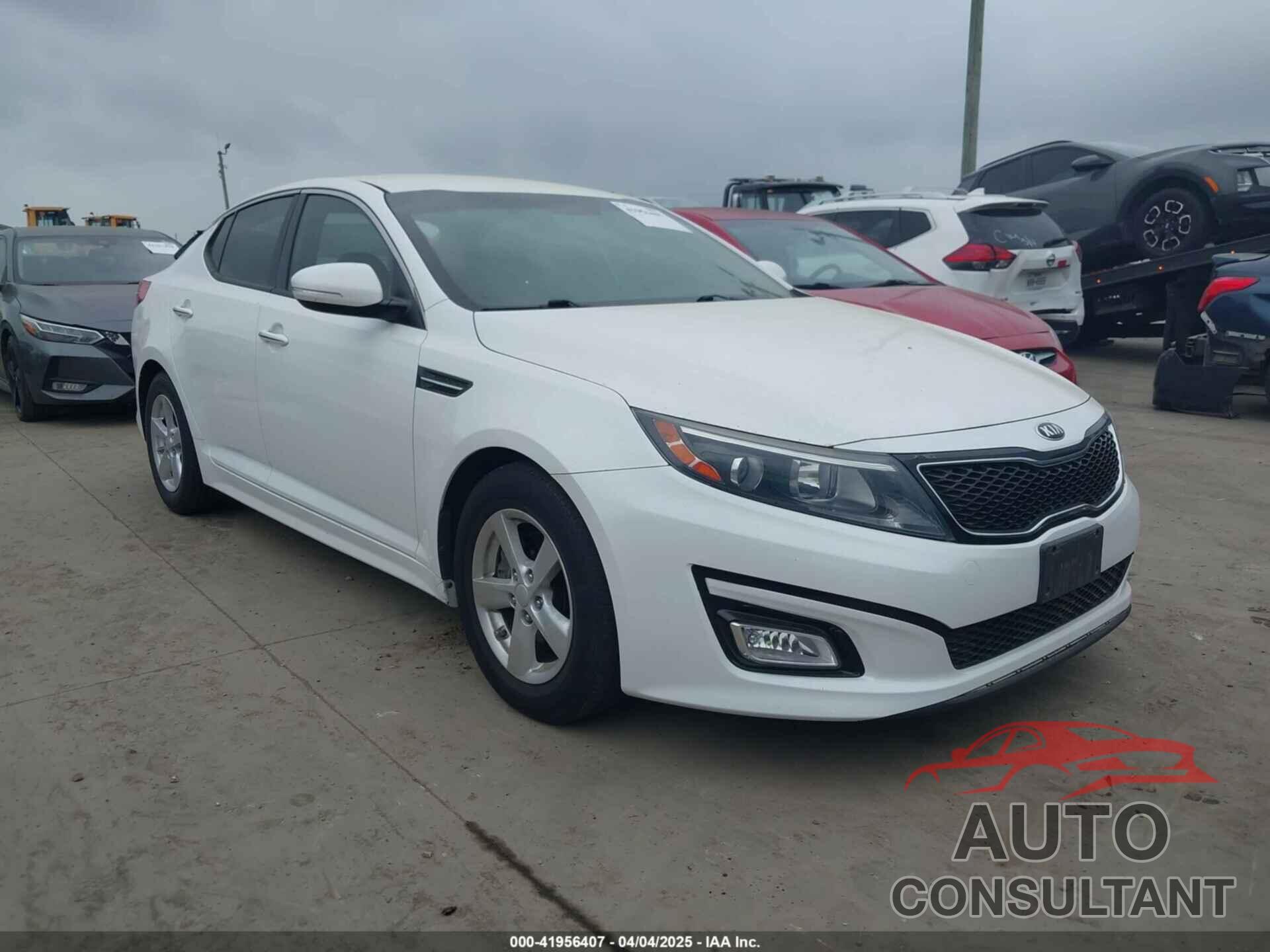 KIA OPTIMA 2015 - KNAGM4A75F5562961