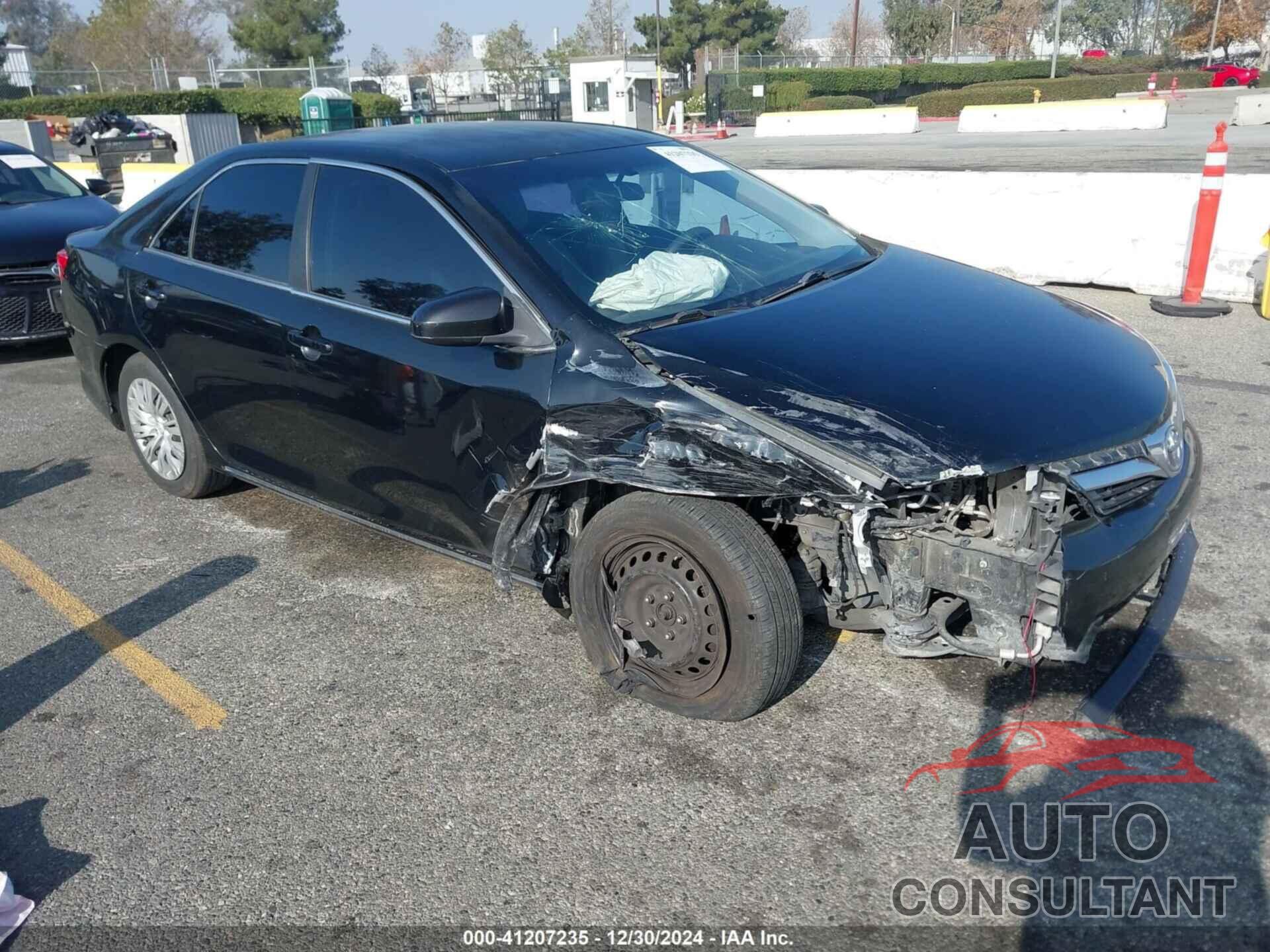 TOYOTA CAMRY 2012 - 4T4BF1FK3CR165299