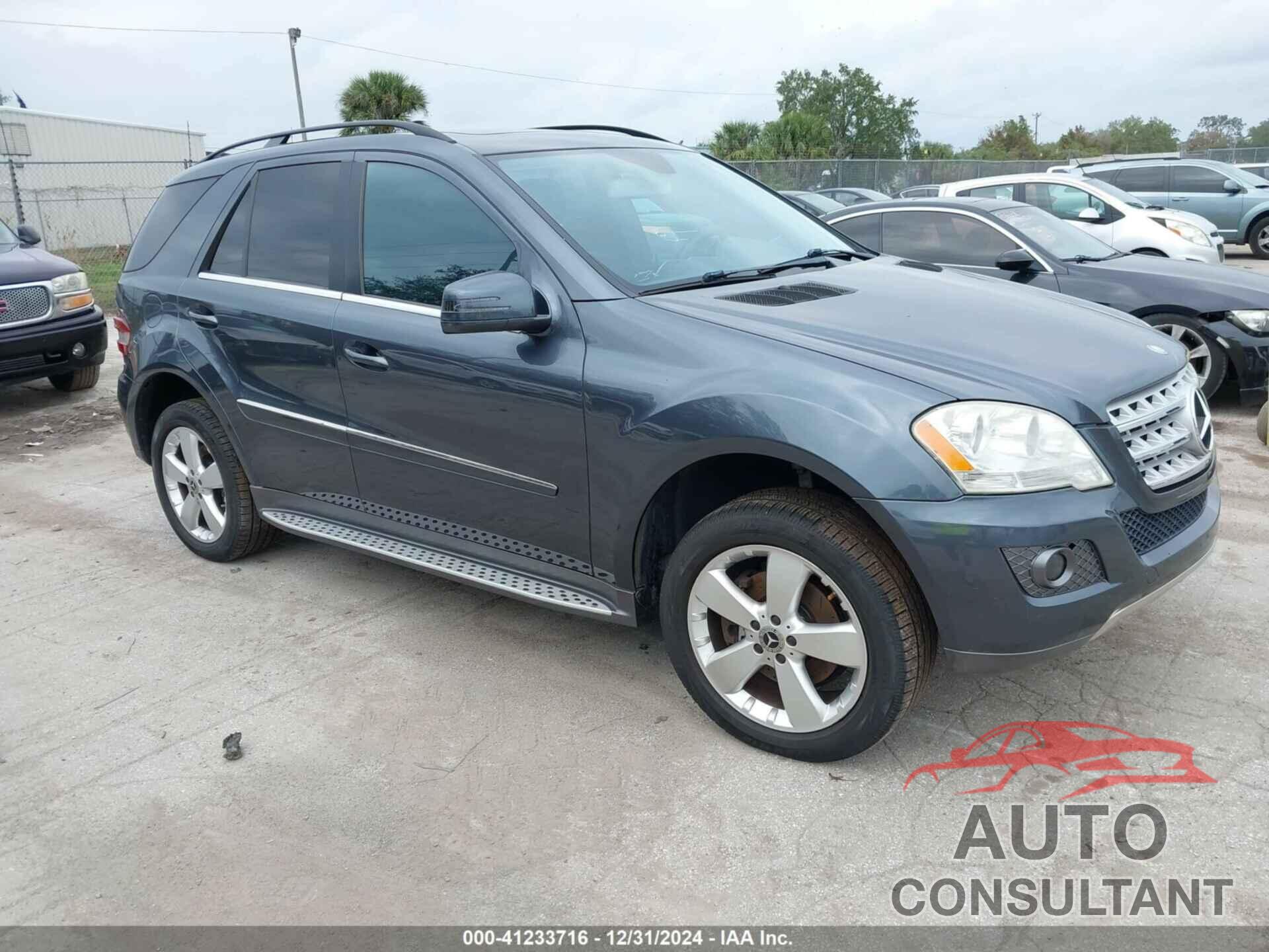 MERCEDES-BENZ ML 350 2011 - 4JGBB8GB1BA724328