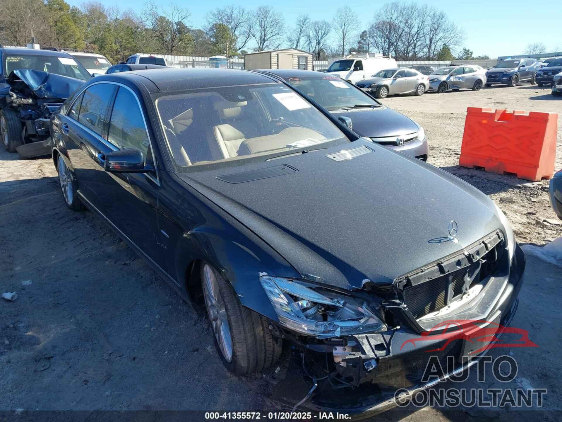 MERCEDES-BENZ S-CLASS 2012 - WDDNG9EB4CA430358