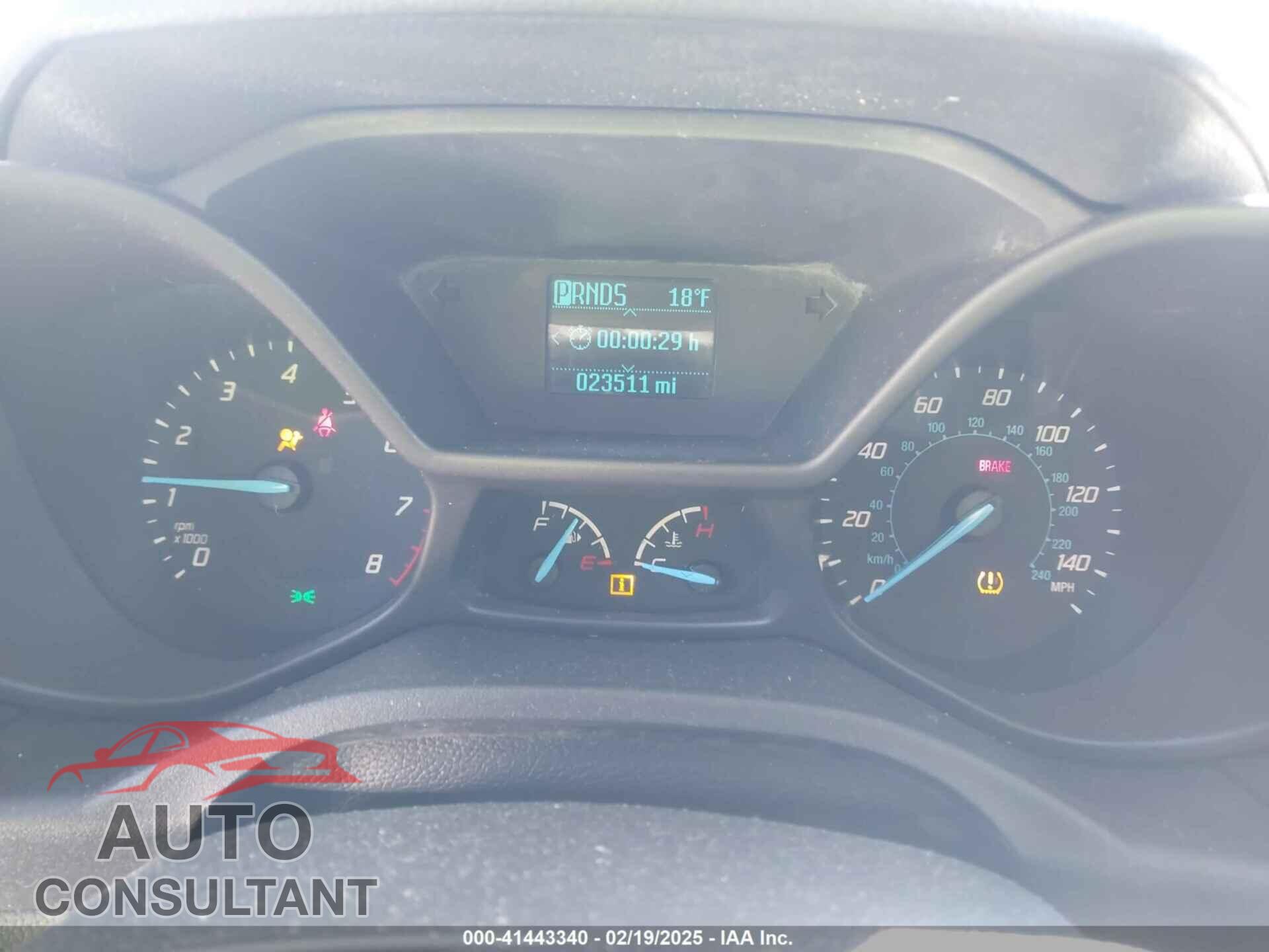 FORD TRANSIT CONNECT 2014 - NM0LS7FX4E1155816