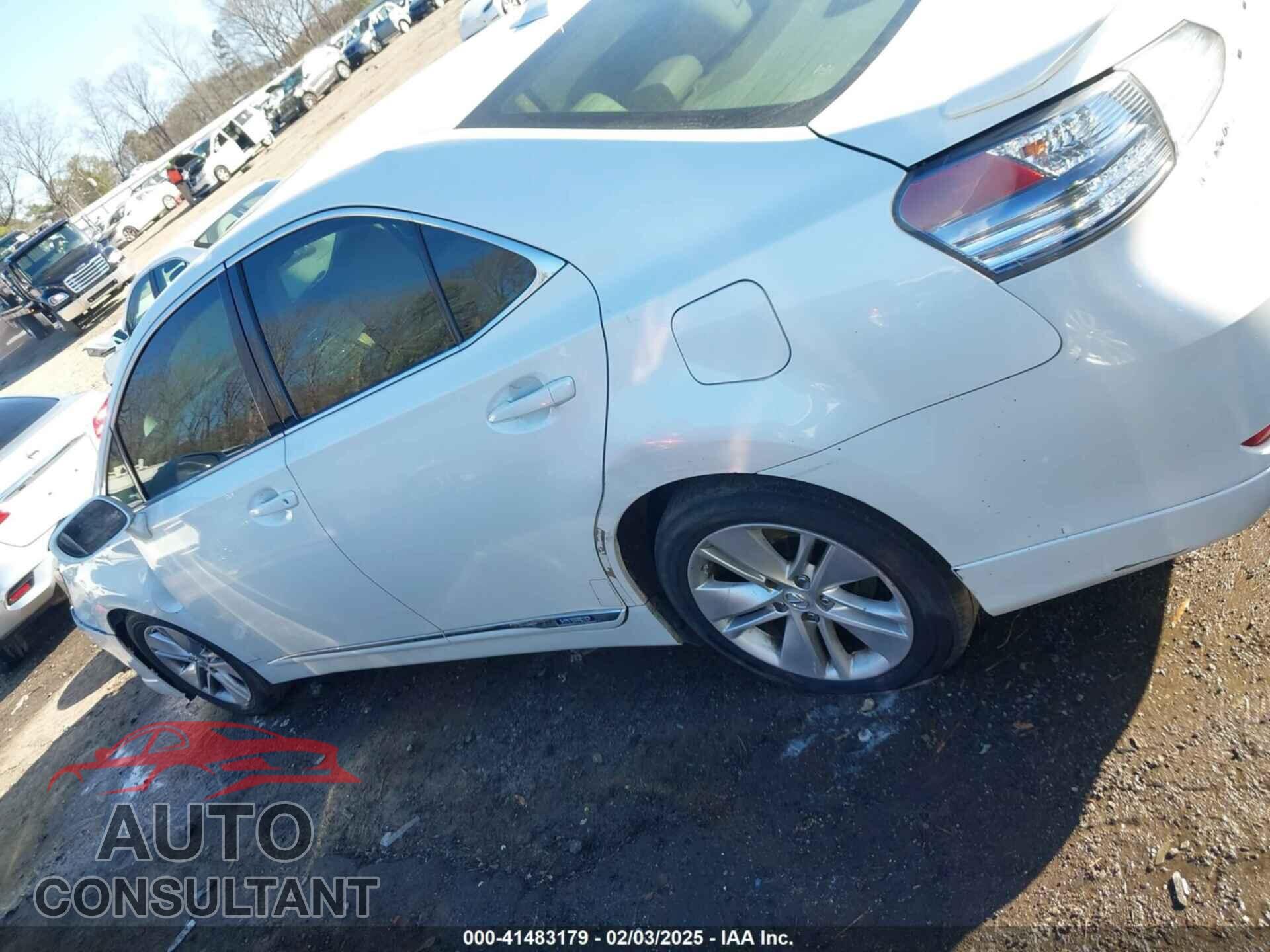 LEXUS HS 250H 2010 - JTHBB1BA3A2014574