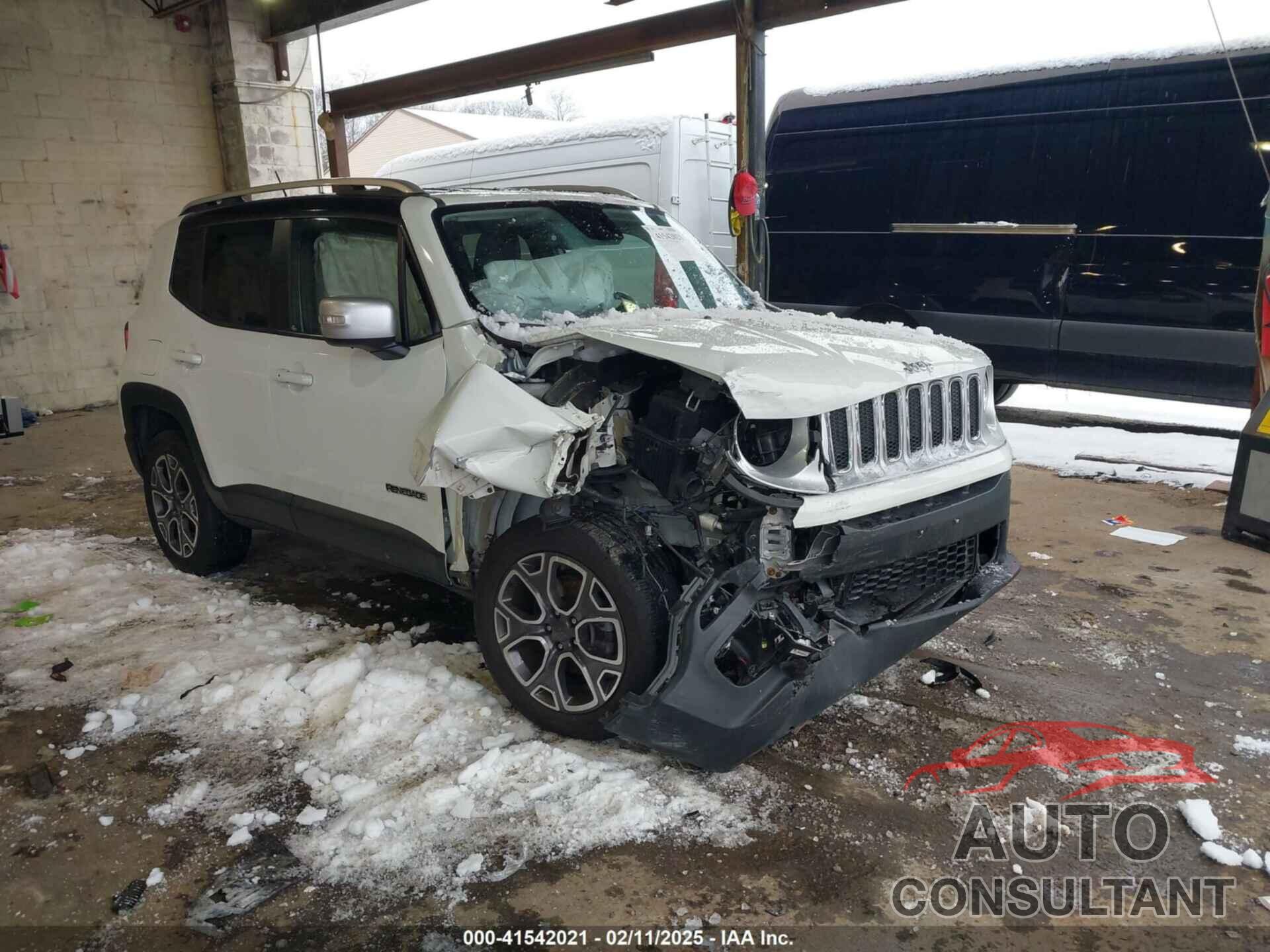 JEEP RENEGADE 2016 - ZACCJBDT1GPD61462
