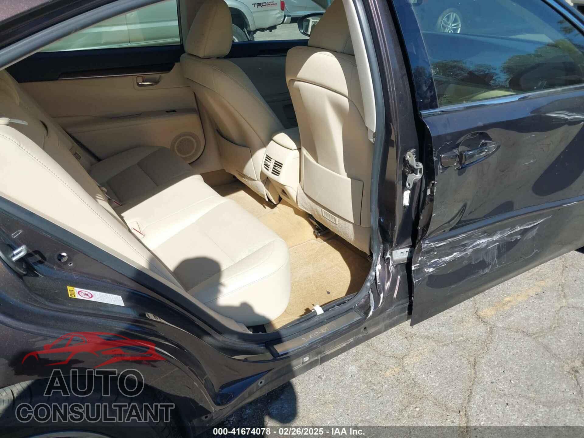 LEXUS ES 350 2014 - JTHBK1GG4E2087178