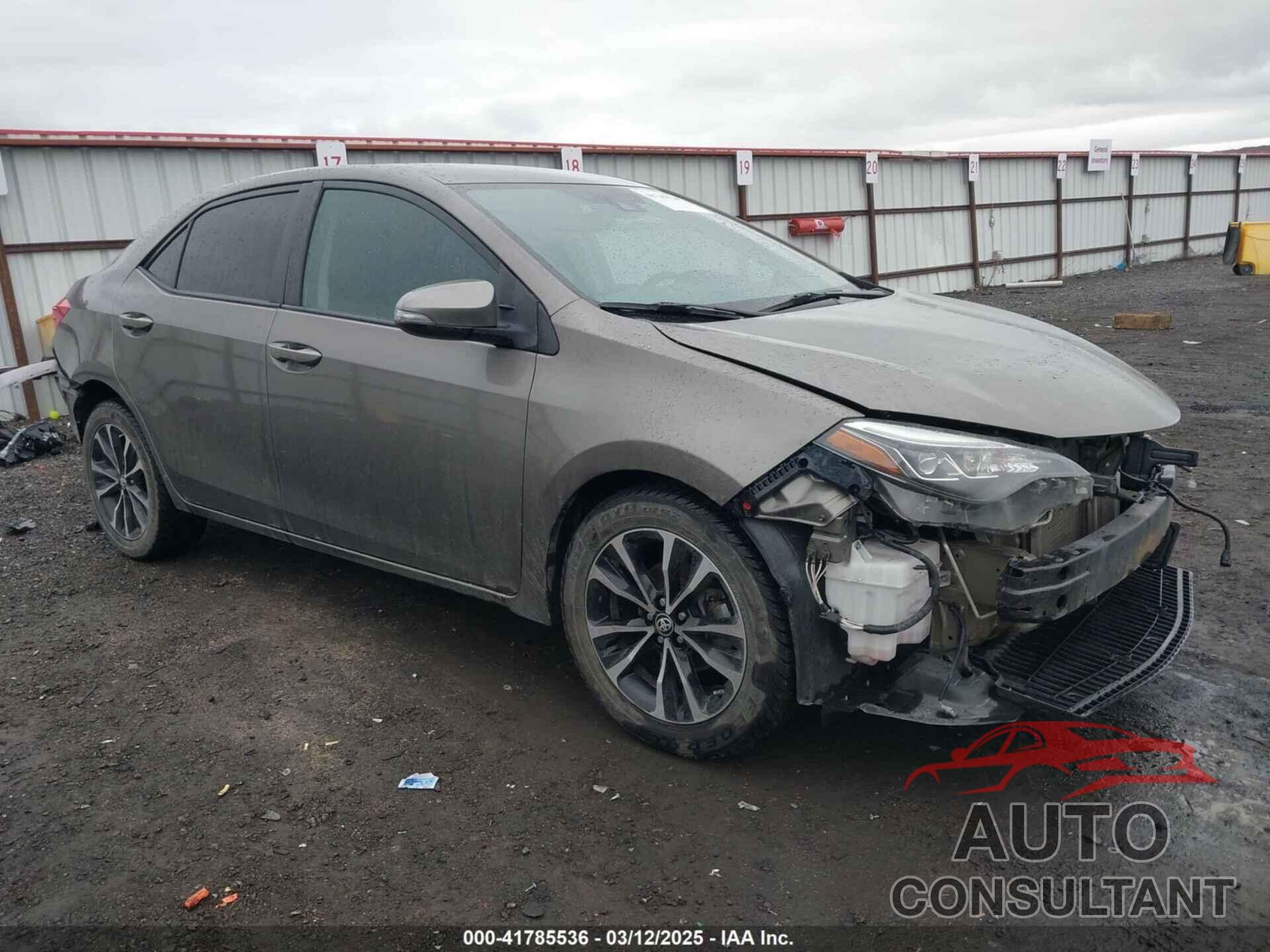 TOYOTA COROLLA 2018 - 5YFBURHE1JP774573