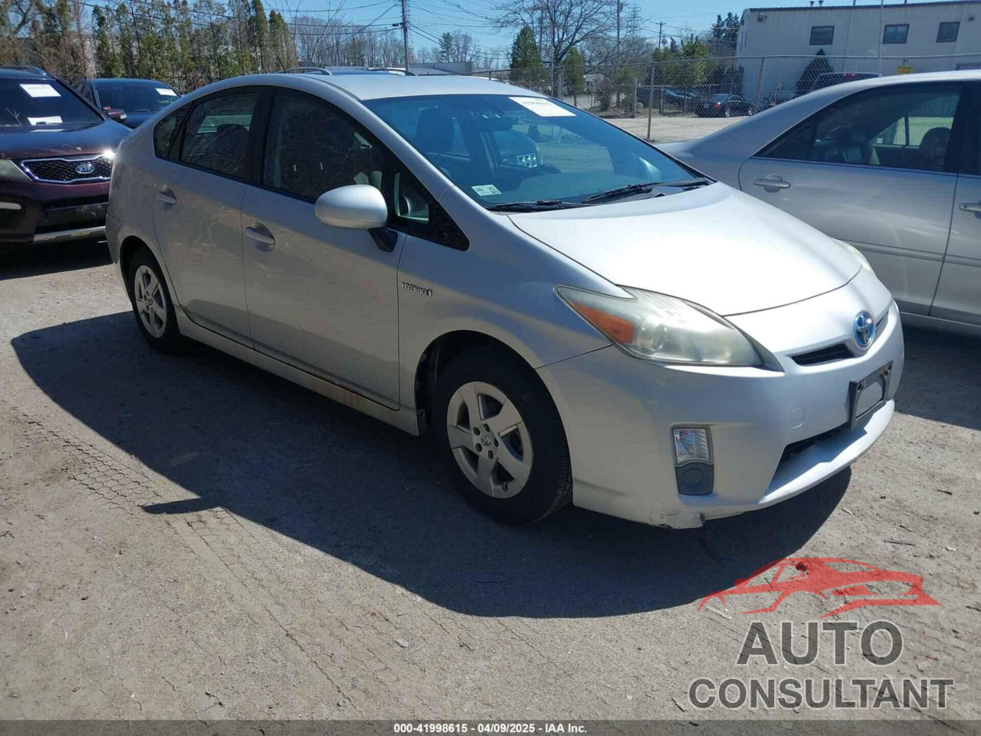 TOYOTA PRIUS 2011 - JTDKN3DU3B0260839