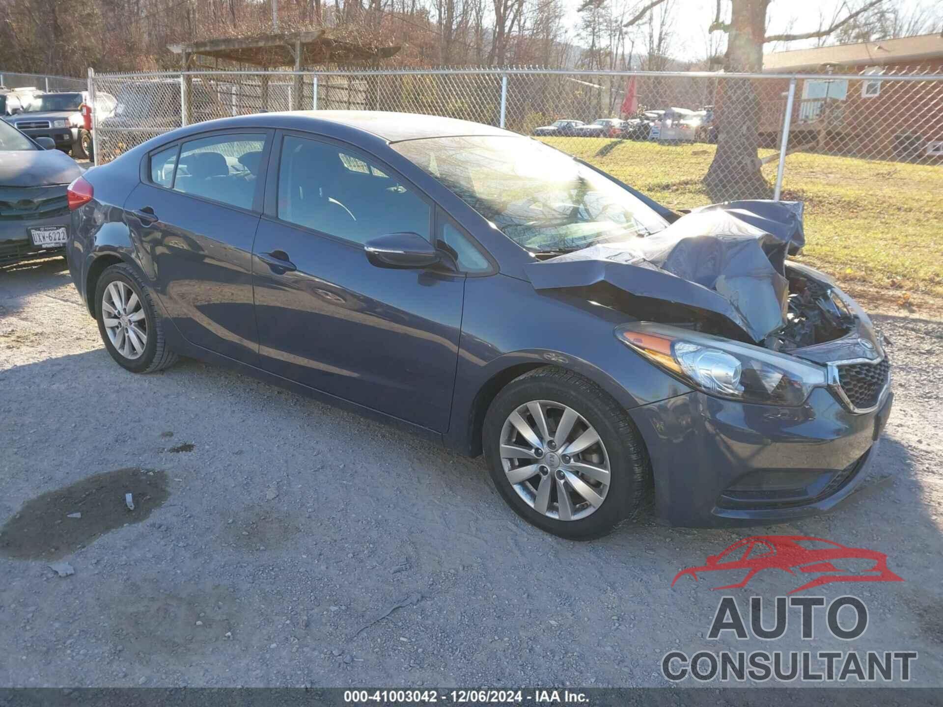 KIA FORTE 2015 - KNAFX4A63F5397292