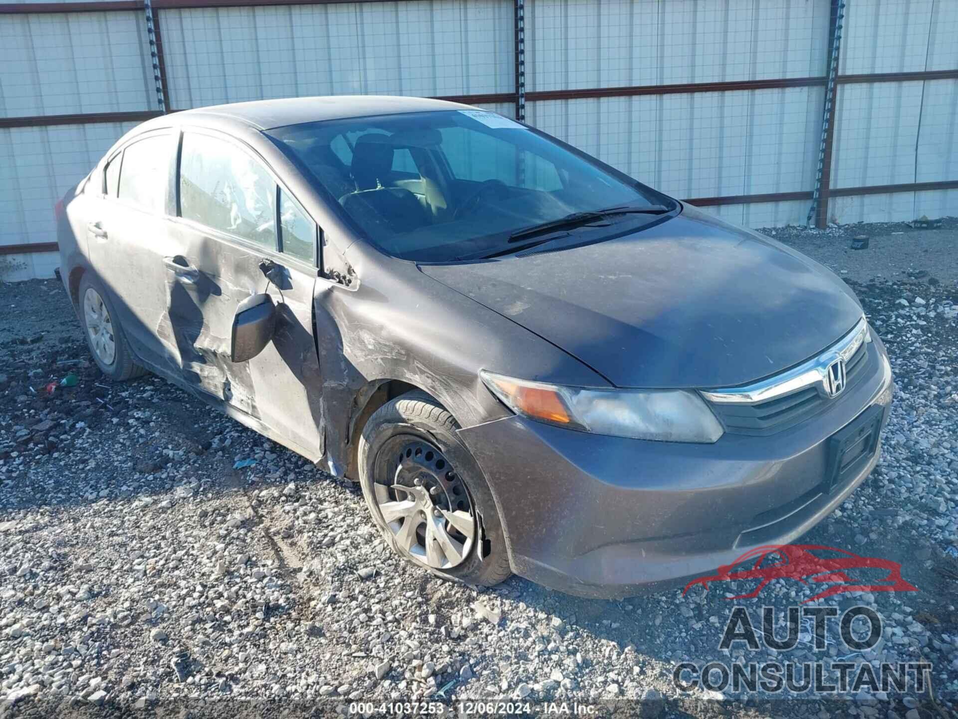 HONDA CIVIC 2012 - 2HGFB2F53CH570062
