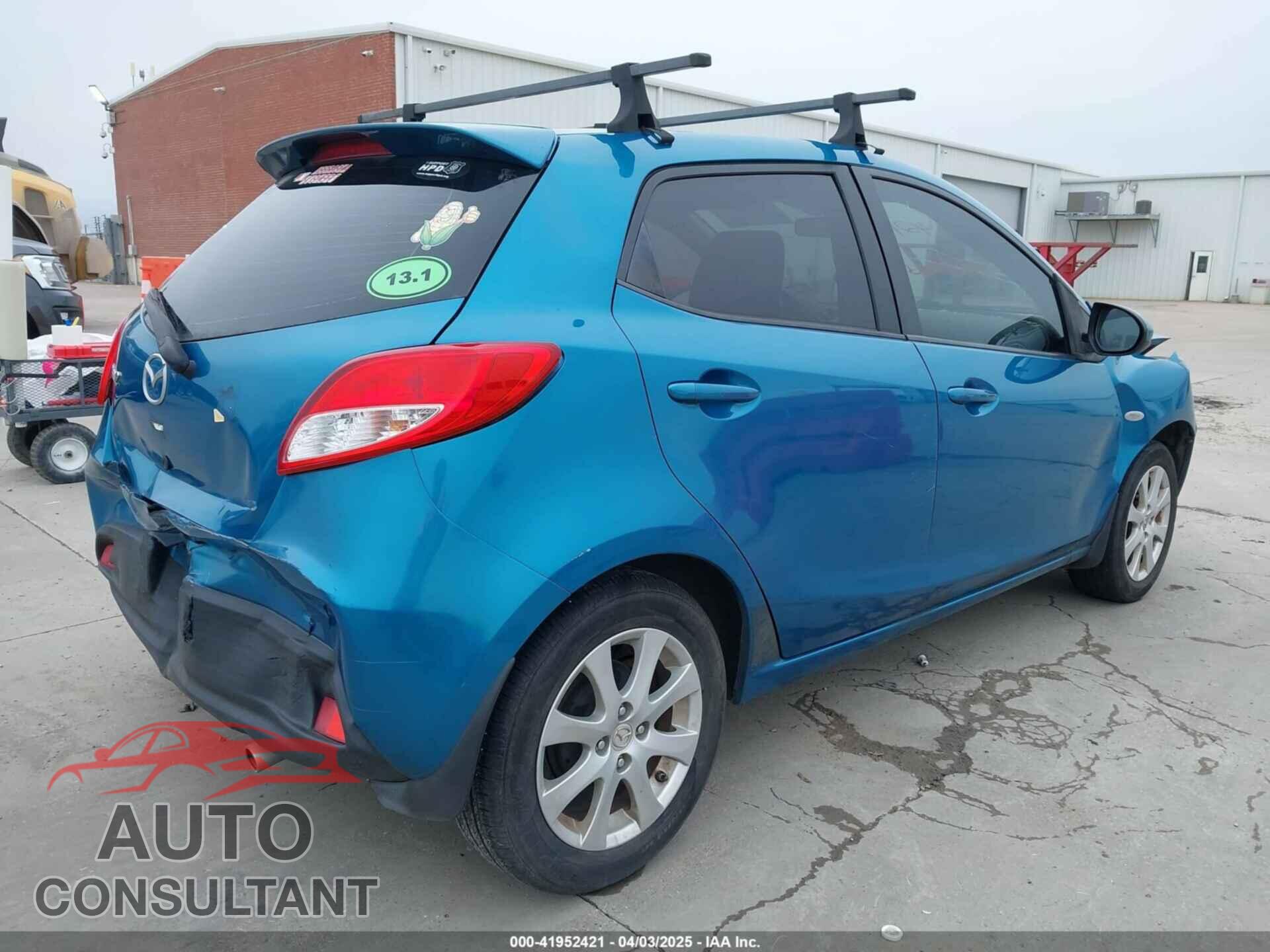 MAZDA MAZDA2 2012 - JM1DE1LY5C0133559