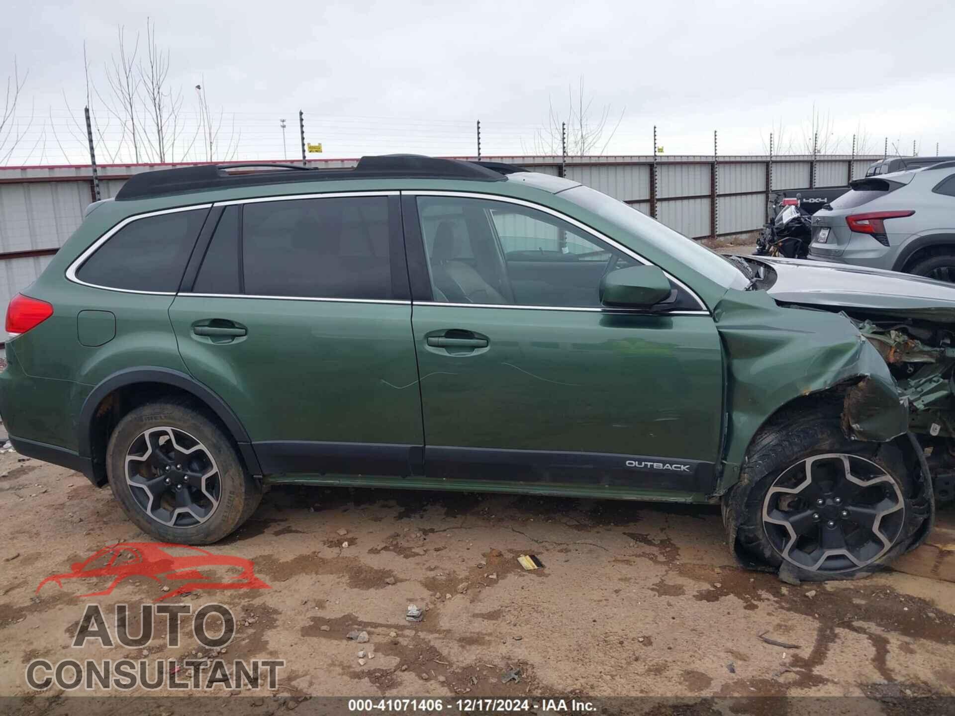 SUBARU OUTBACK 2013 - 4S4BRCKC9D3216632
