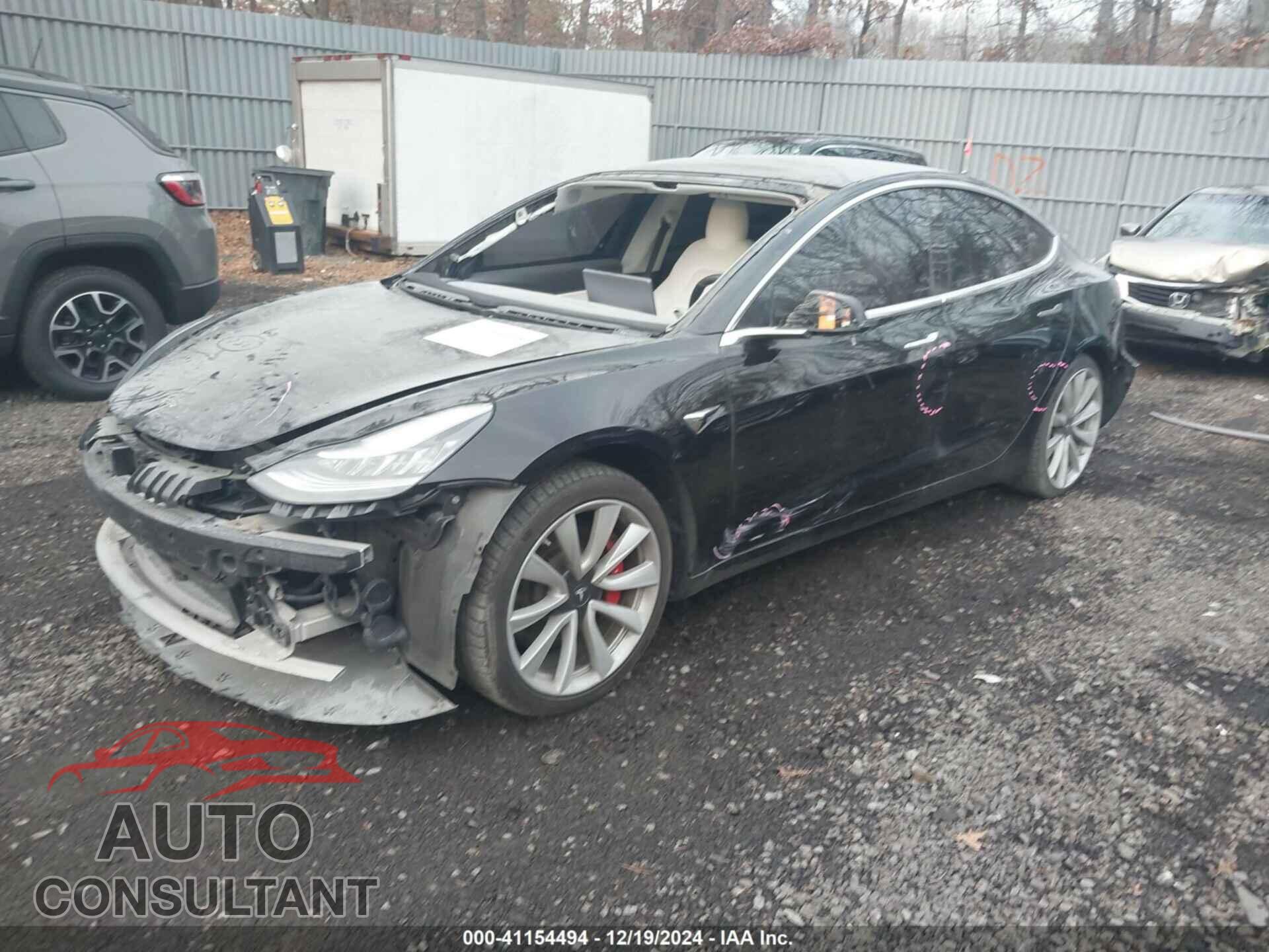 TESLA MODEL 3 2019 - 5YJ3E1EB4KF434215