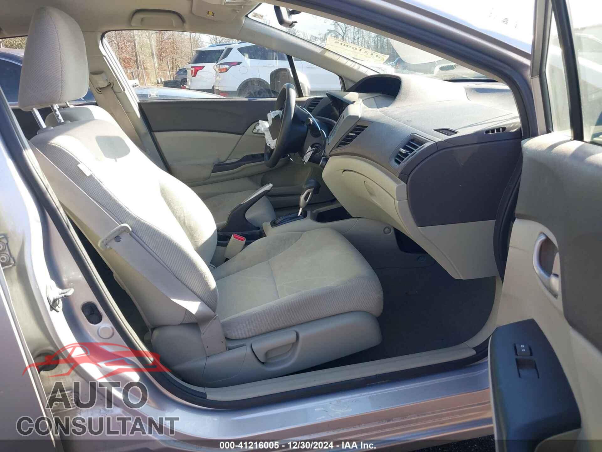 HONDA CIVIC 2012 - 19XFB2F5XCE314611