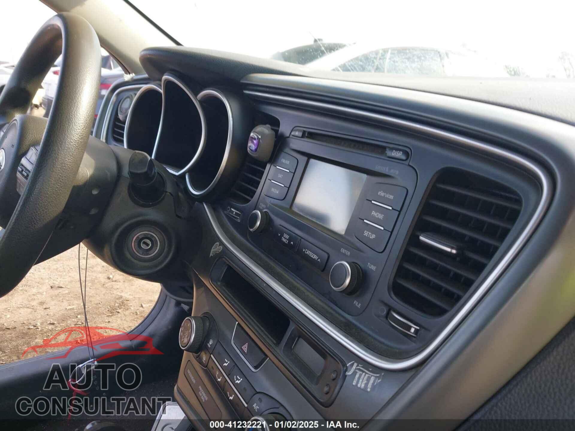 KIA OPTIMA 2015 - KNAGM4A71F5546692