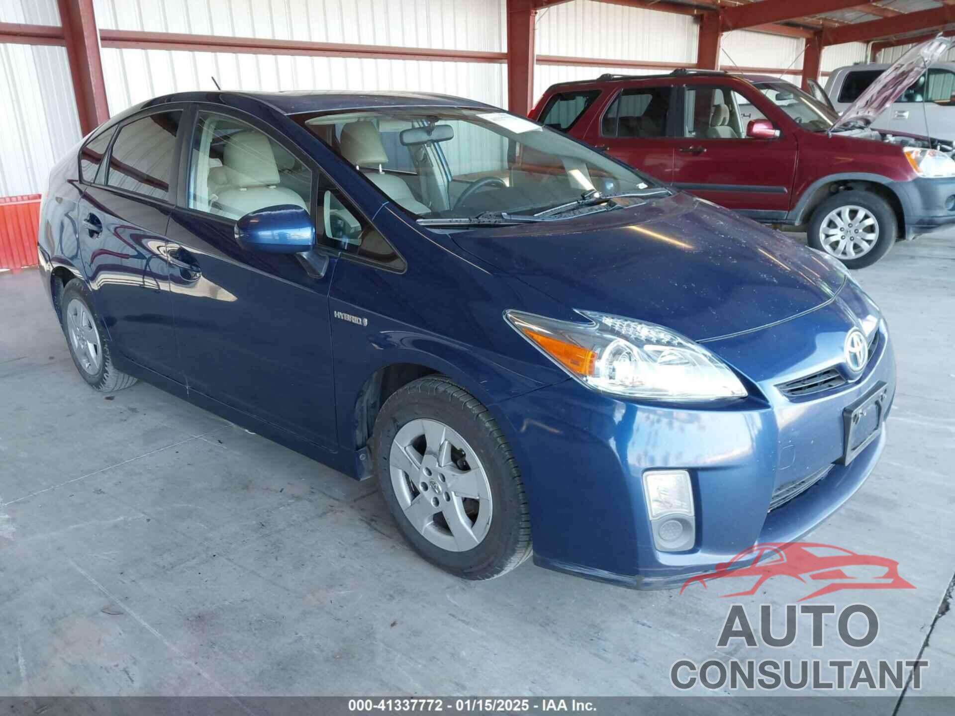 TOYOTA PRIUS 2011 - JTDKN3DU0B0298304