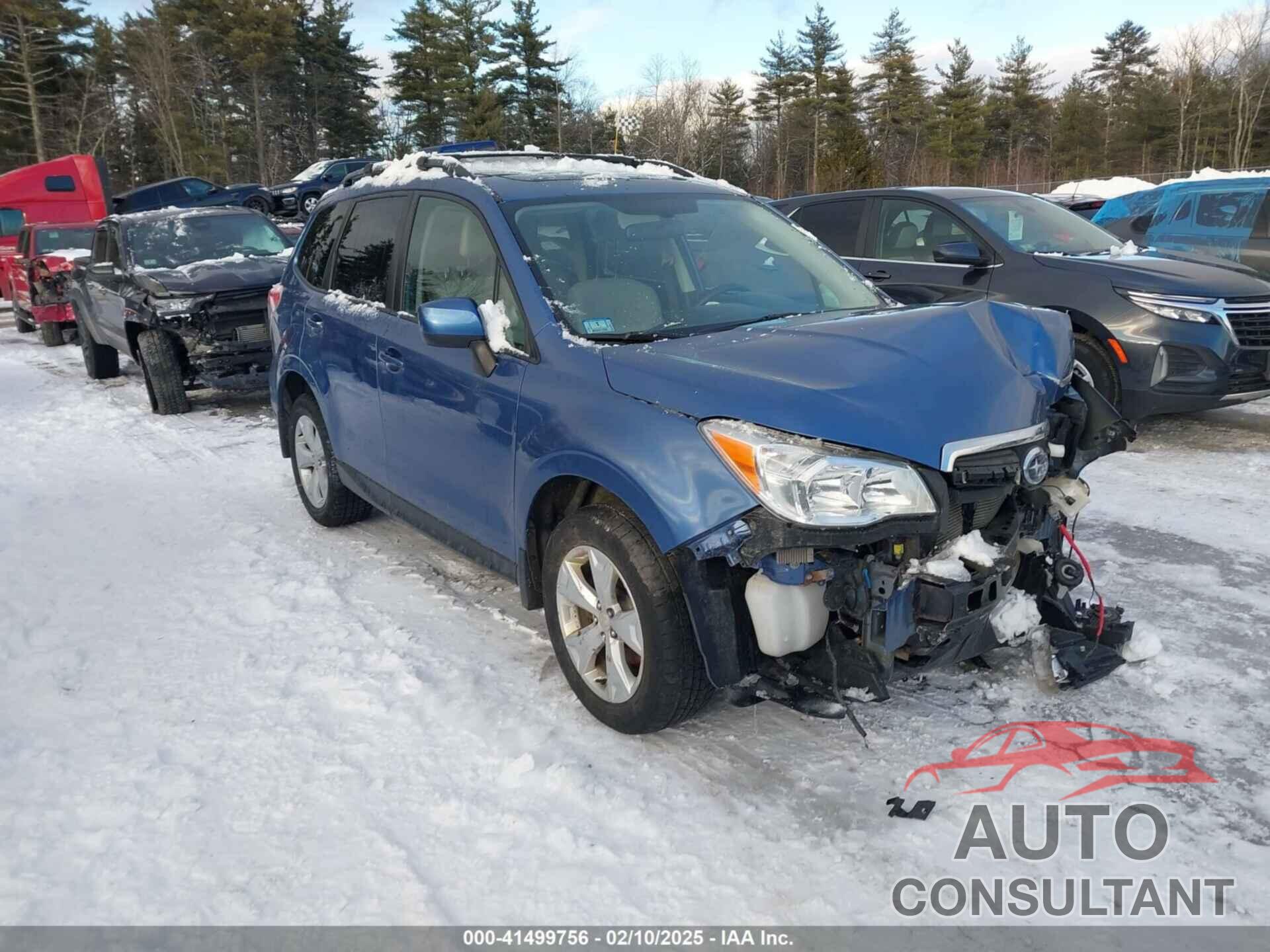 SUBARU FORESTER 2015 - JF2SJADC6FH446987