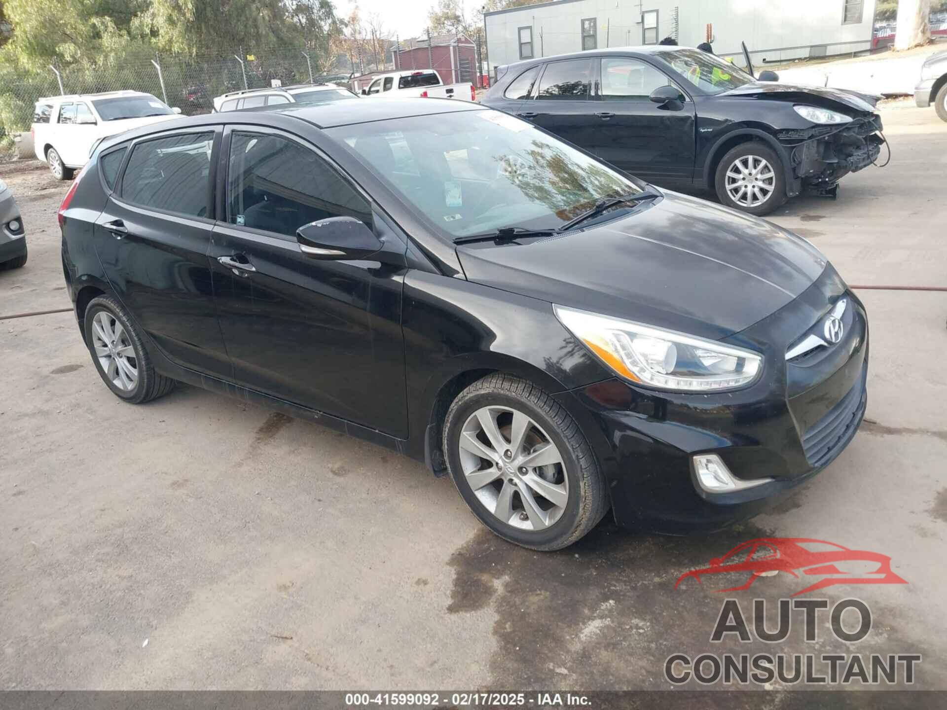 HYUNDAI ACCENT 2014 - KMHCU5AE2EU163446