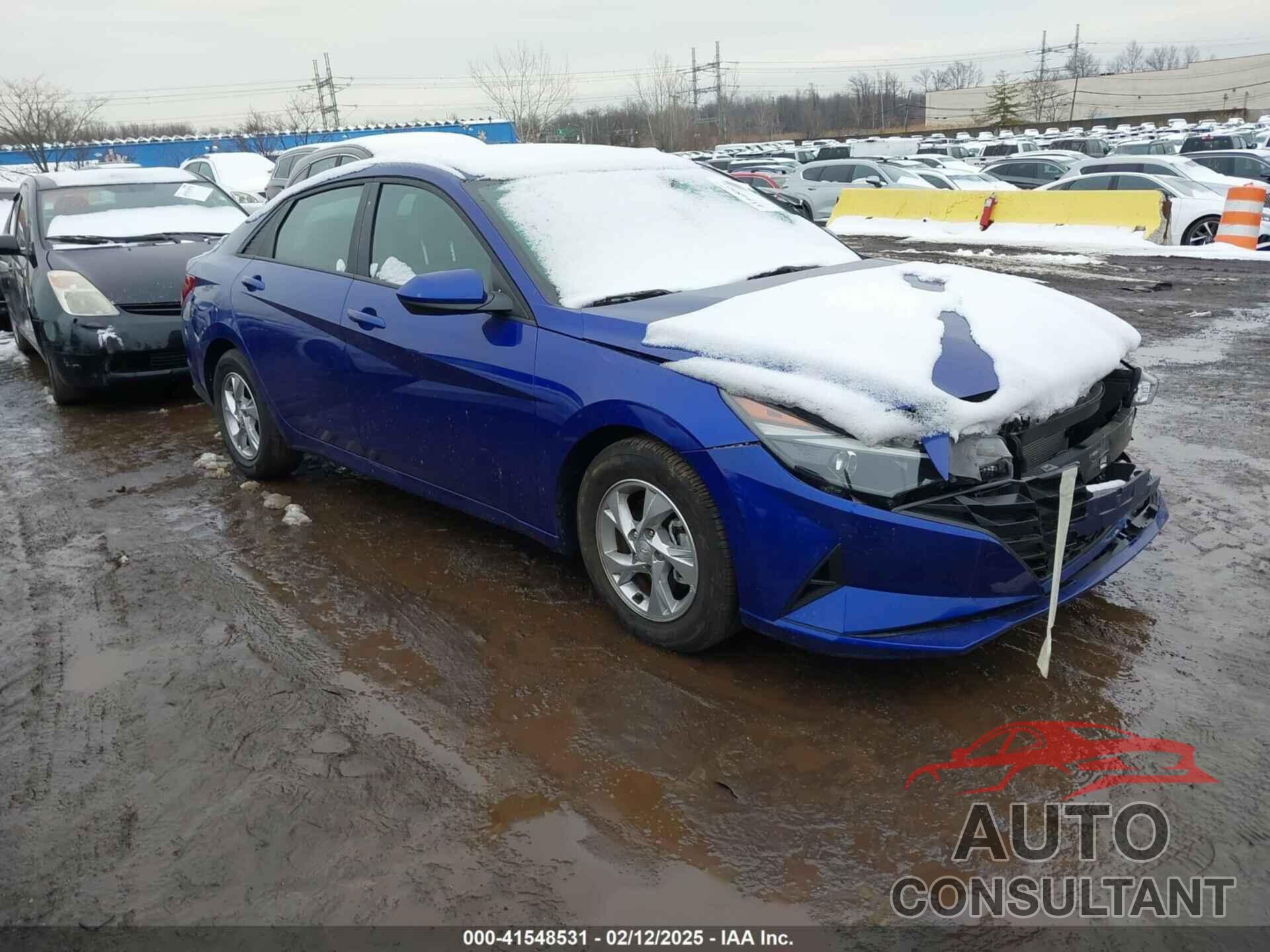 HYUNDAI ELANTRA 2022 - KMHLL4AGXNU345829