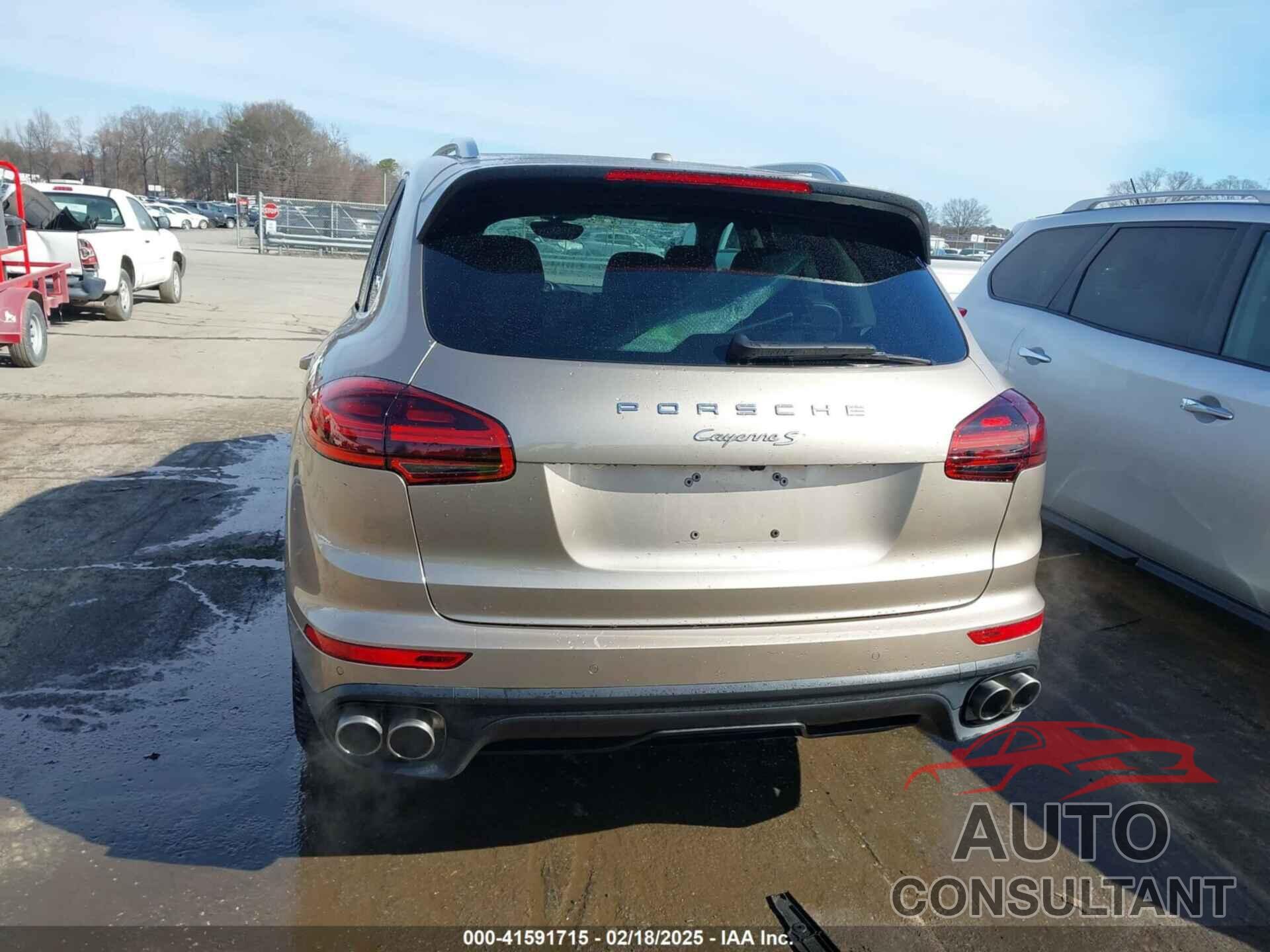 PORSCHE CAYENNE 2016 - WP1AB2A21GLA93418
