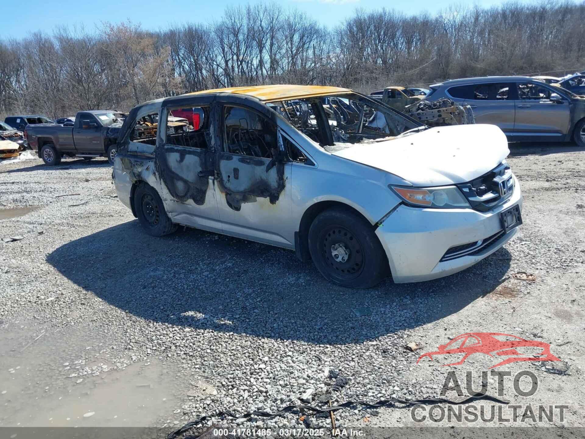HONDA ODYSSEY 2014 - 5FNRL5H25EB004409