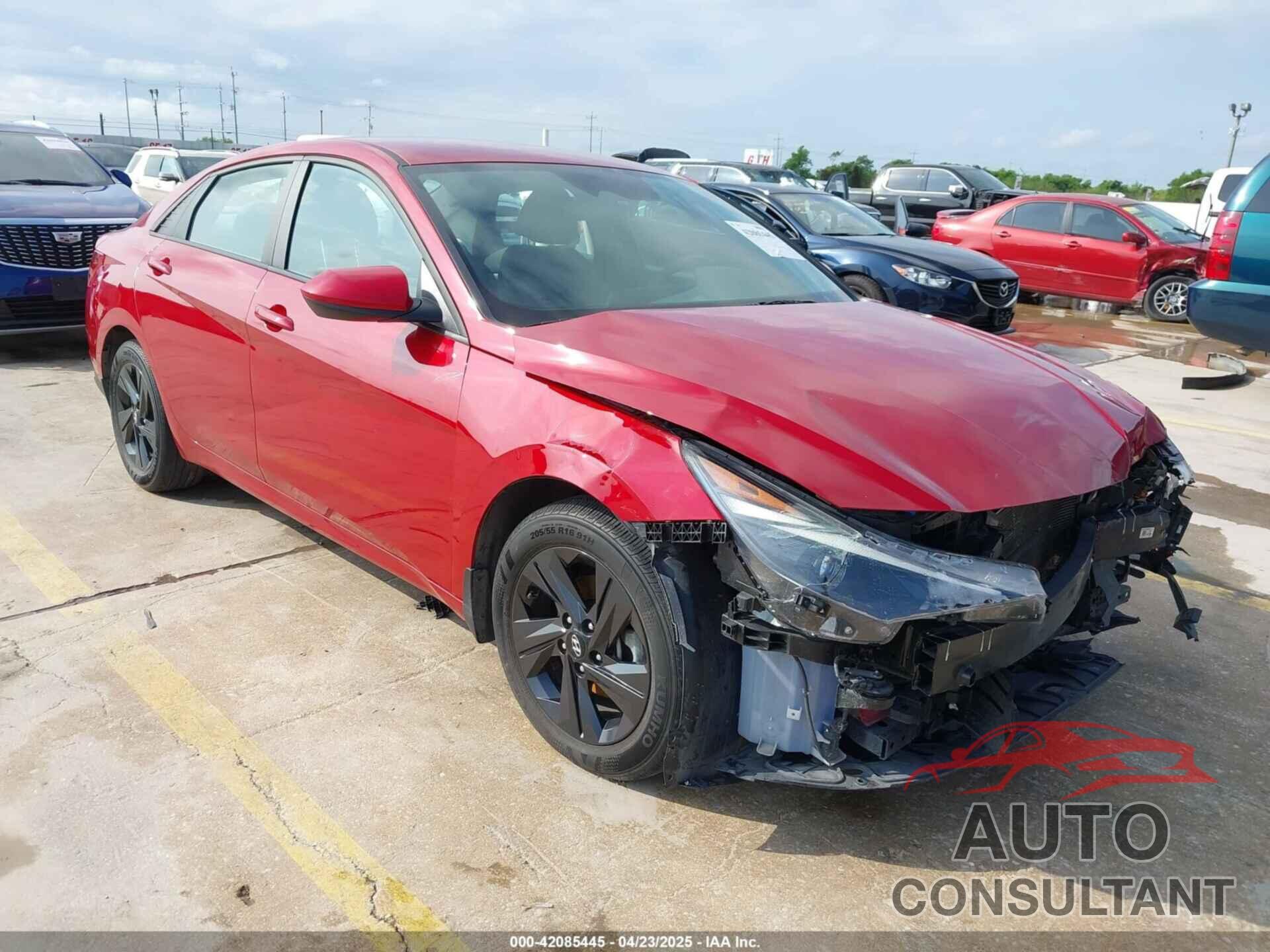 HYUNDAI ELANTRA 2022 - KMHLM4AG0NU345576