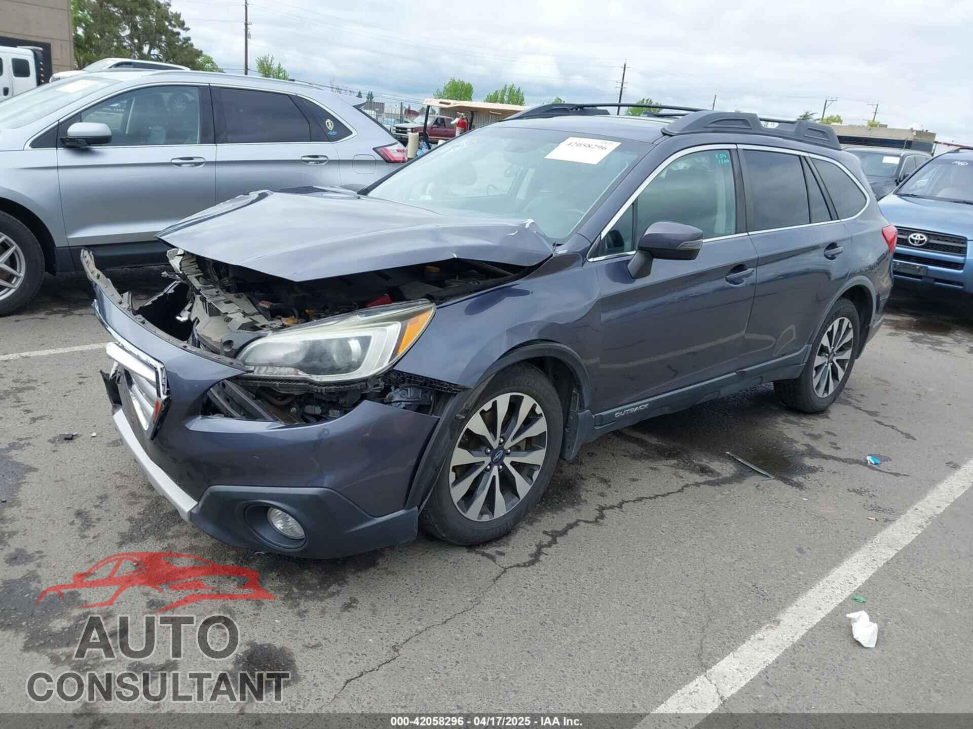 SUBARU OUTBACK 2015 - 4S4BSENC3F3243985