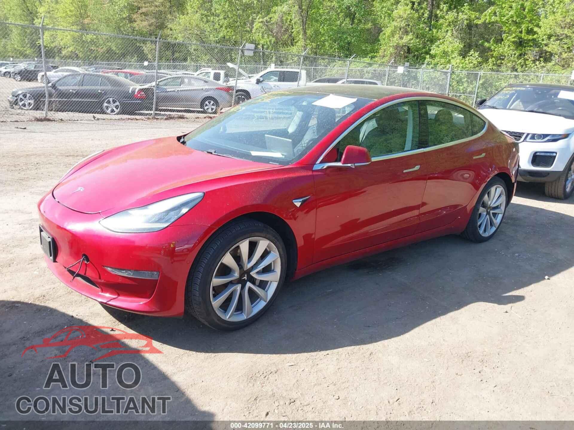 TESLA MODEL 3 2018 - 5YJ3E1EA3JF047287