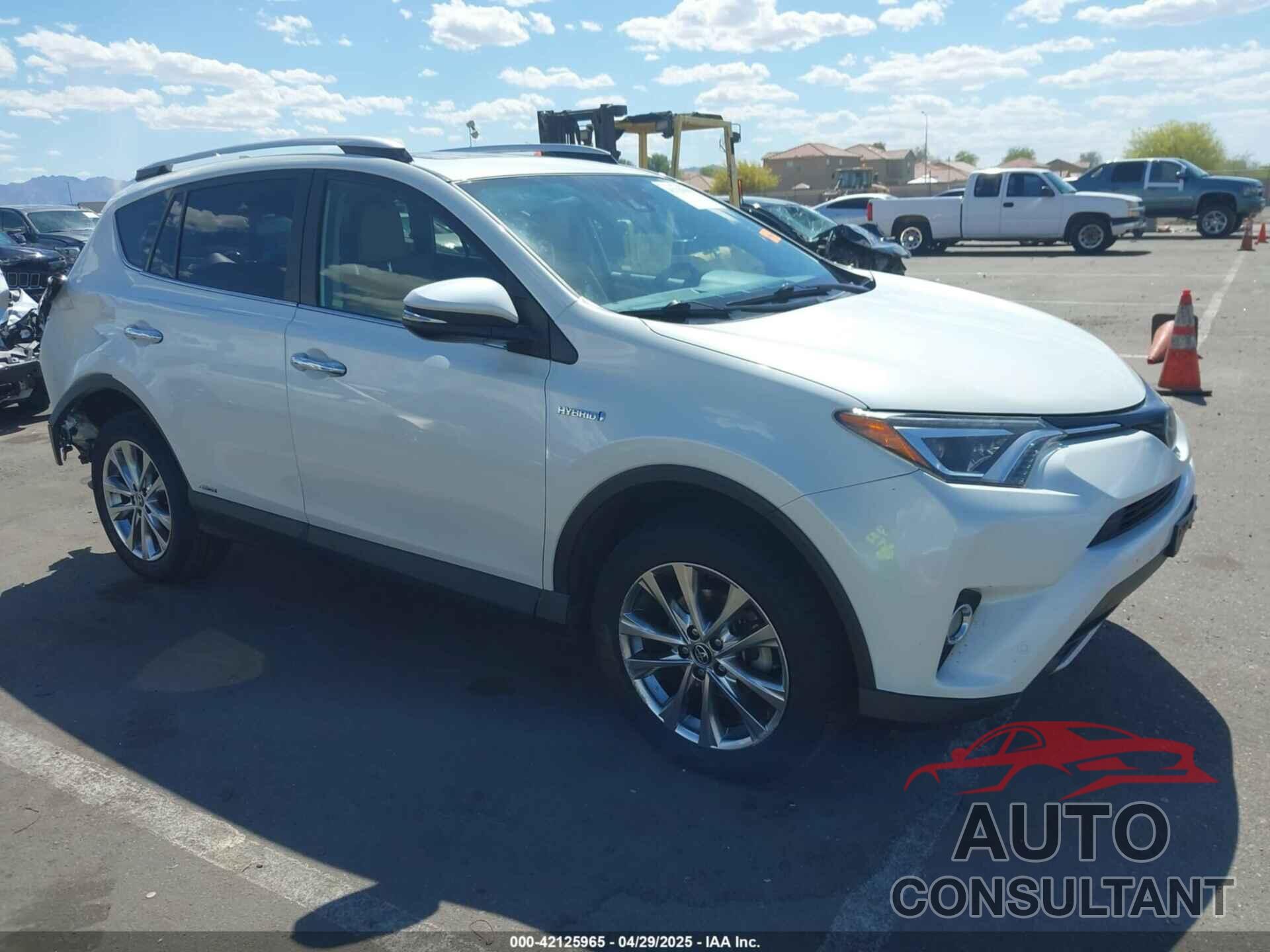 TOYOTA RAV4 HYBRID 2016 - JTMDJREV8GD039607