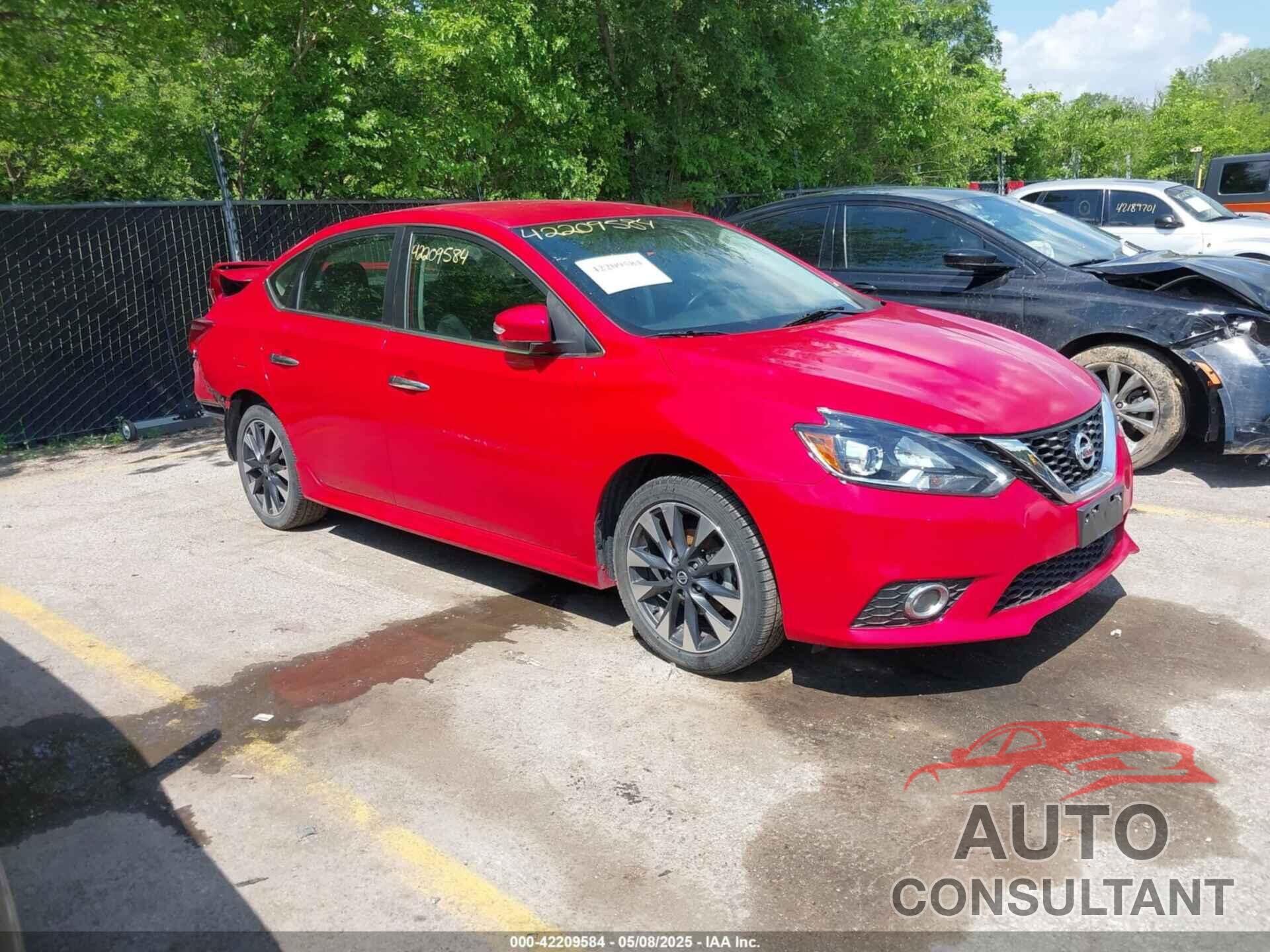 NISSAN SENTRA 2019 - 3N1AB7AP7KY351471