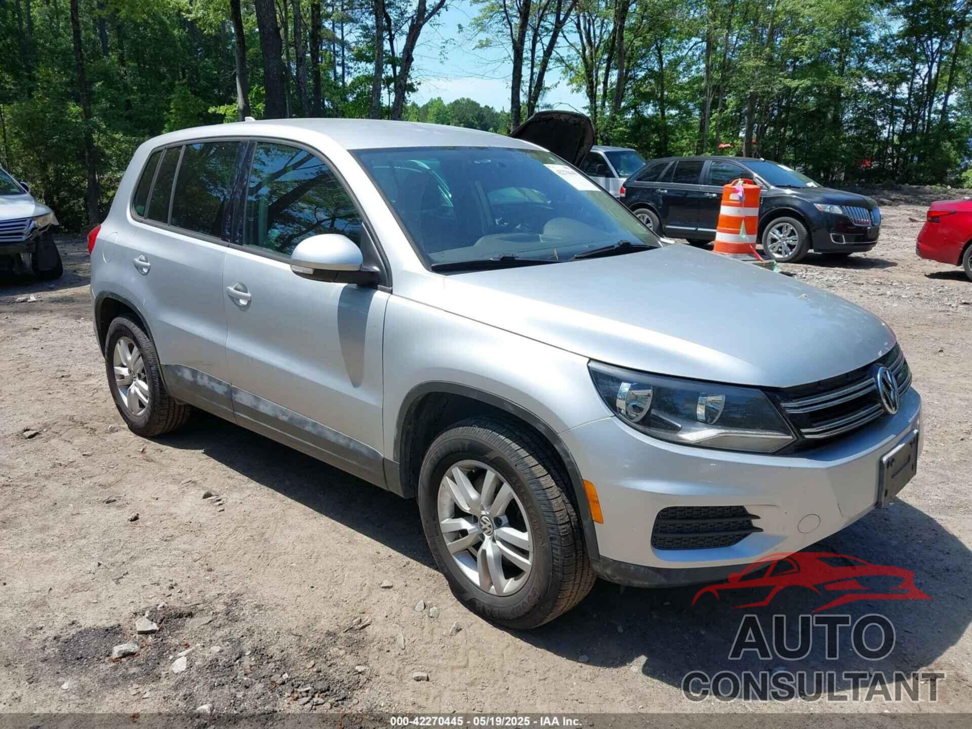 VOLKSWAGEN TIGUAN 2012 - WVGAV7AX8CW542695