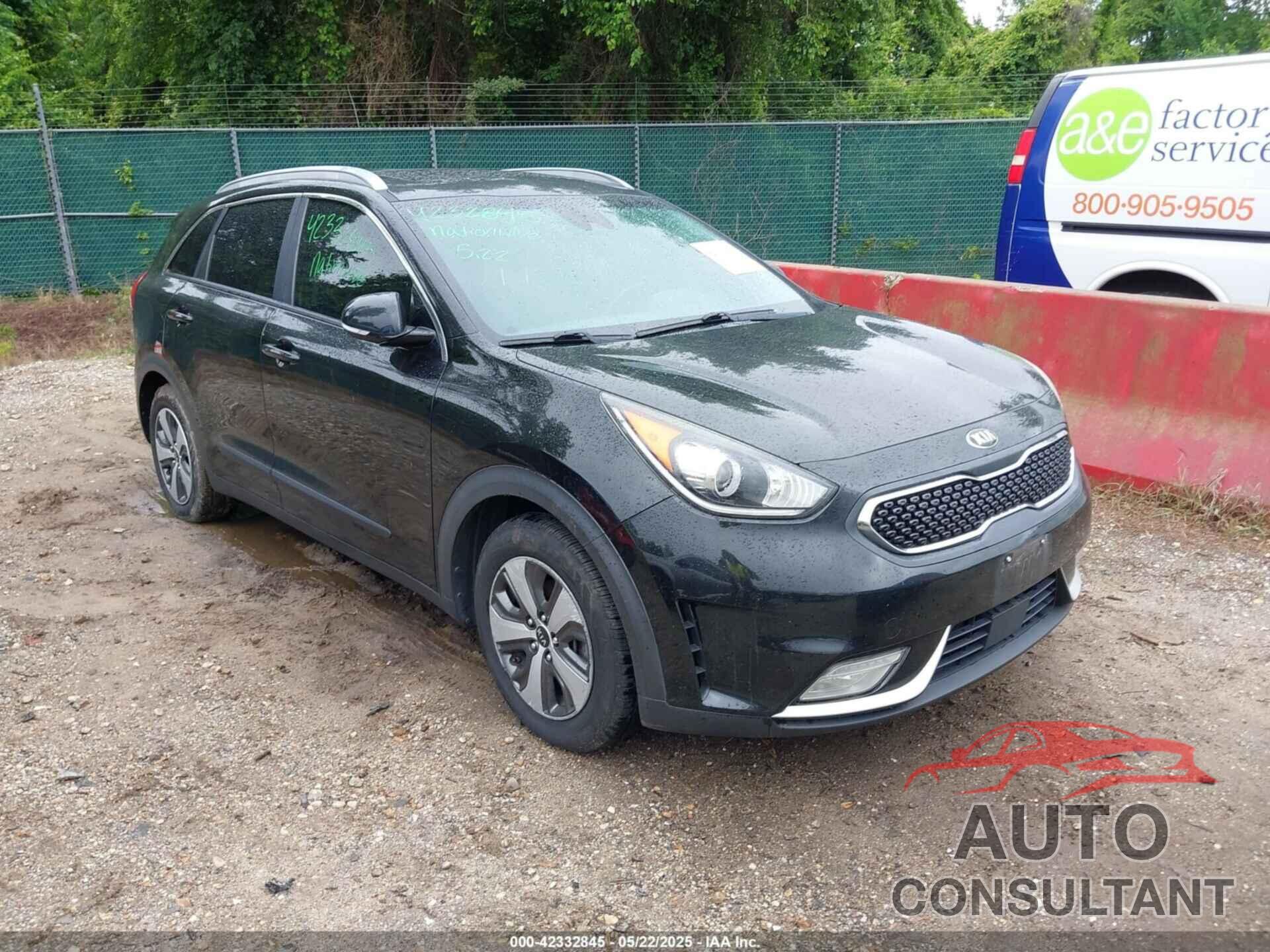 KIA NIRO 2017 - KNDCC3LC8H5039929