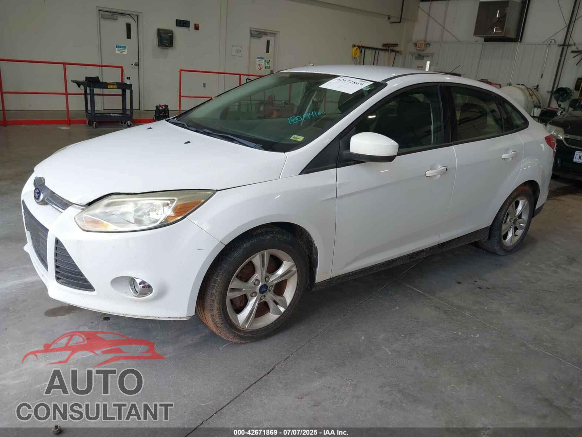 FORD FOCUS 2012 - 1FAHP3F23CL404590
